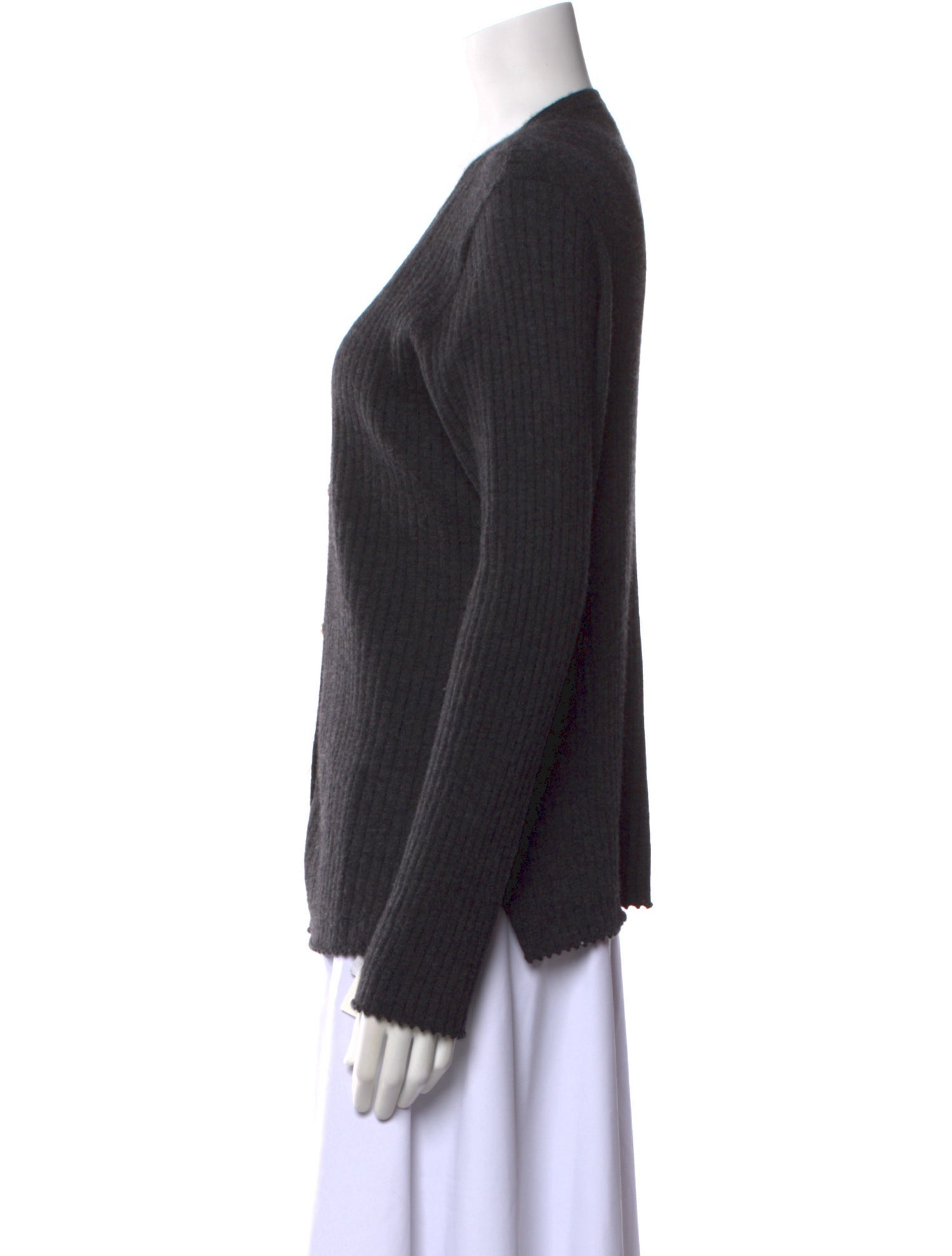 N. Peal Cashmere V-Neck Sweater