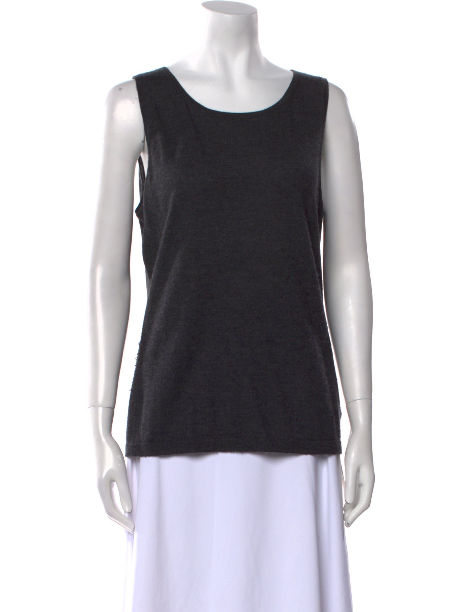 N. Peal Cashmere Scoop Neck Top