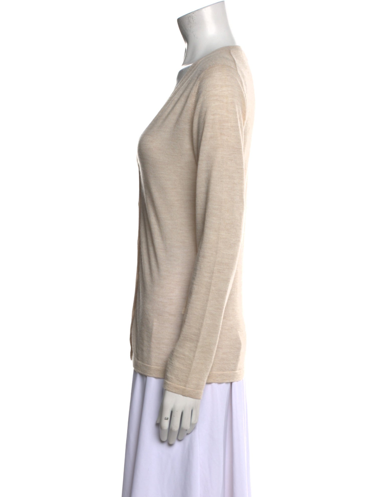 N. Peal Cashmere V-Neck Sweater