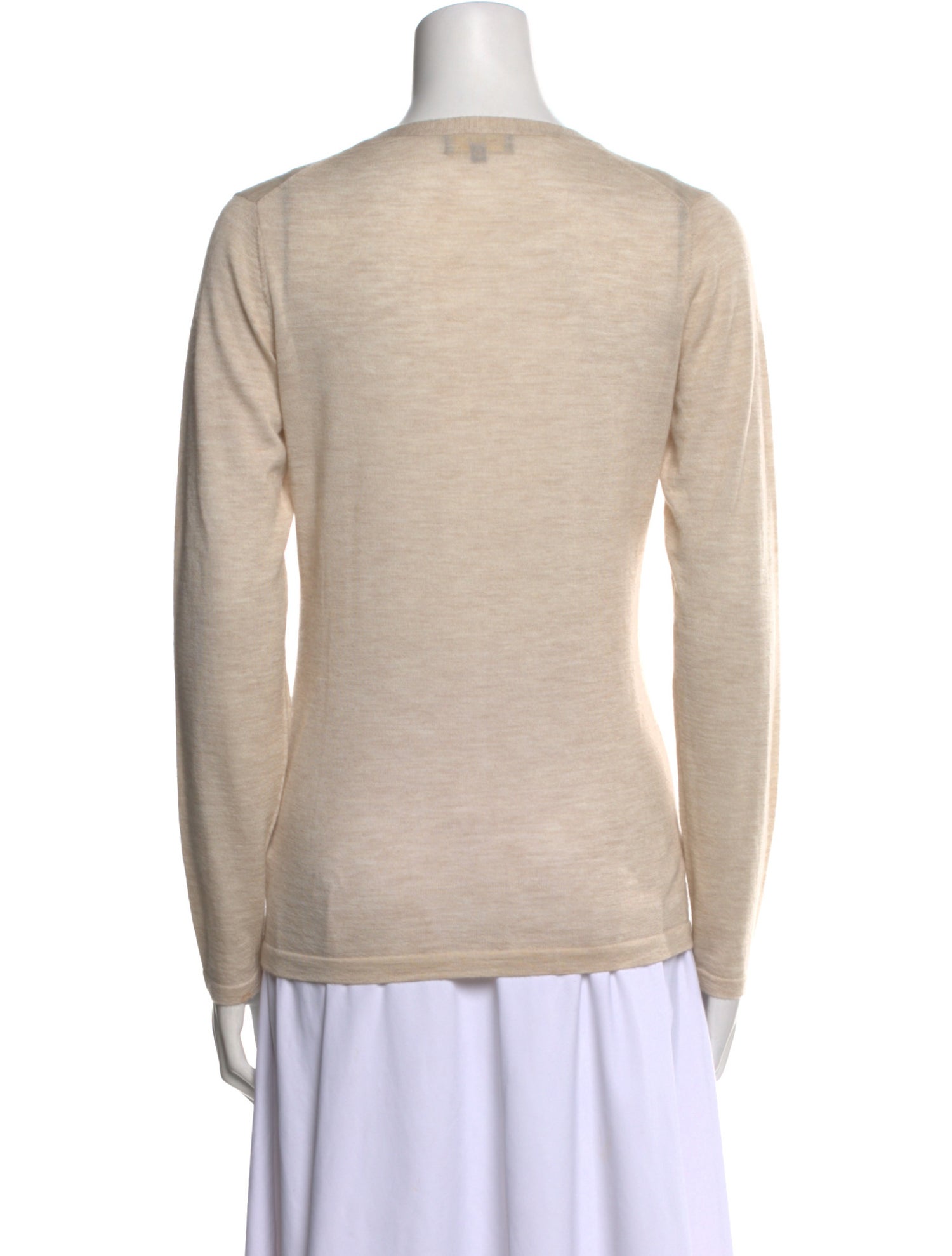 N. Peal Cashmere V-Neck Sweater