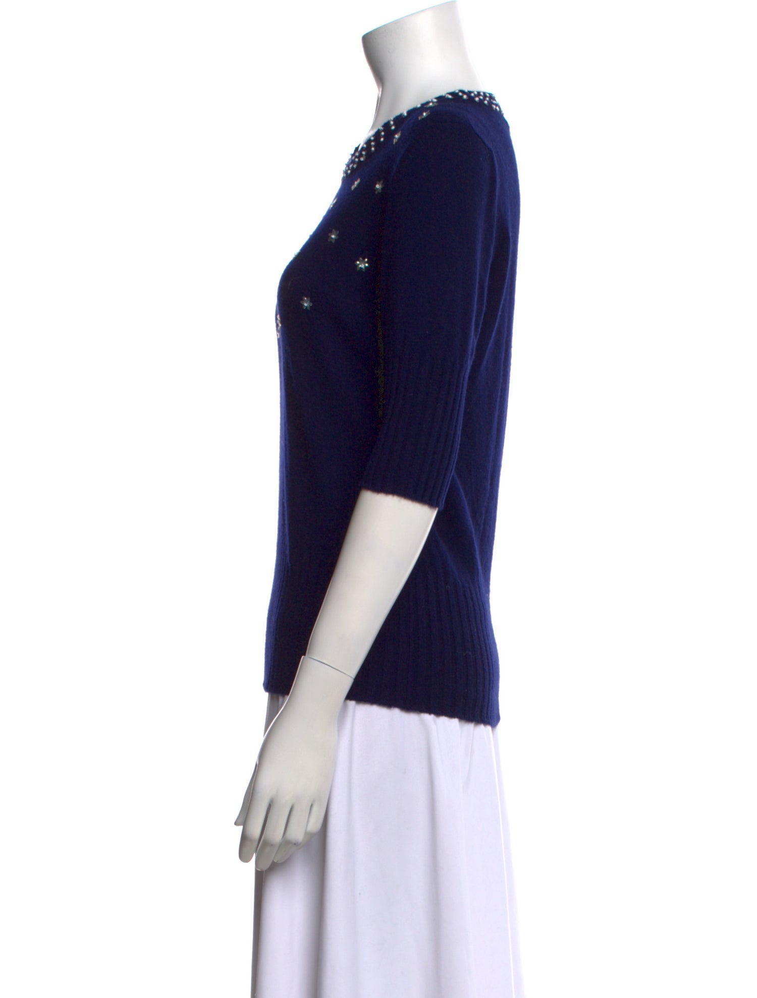N. Peal Cashmere Scoop Neck Sweater