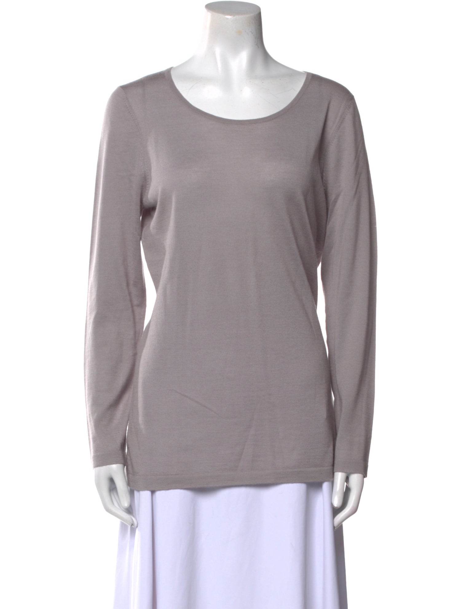 N. Peal Cashmere Scoop Neck Sweater