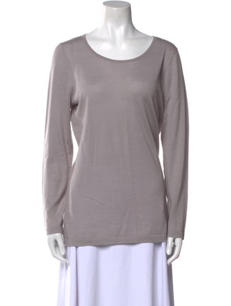 N. Peal Cashmere Scoop Neck Sweater