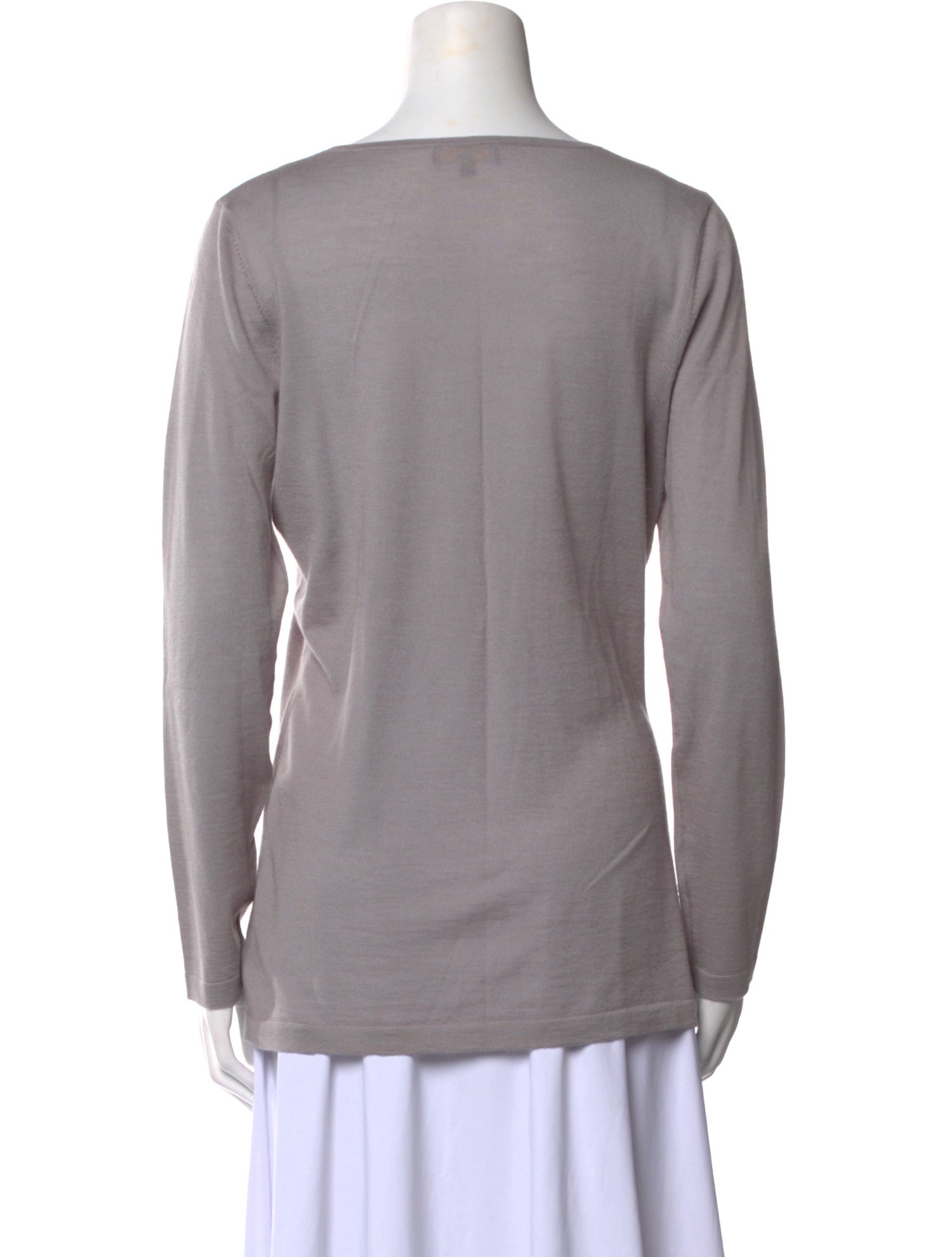 N. Peal Cashmere Scoop Neck Sweater