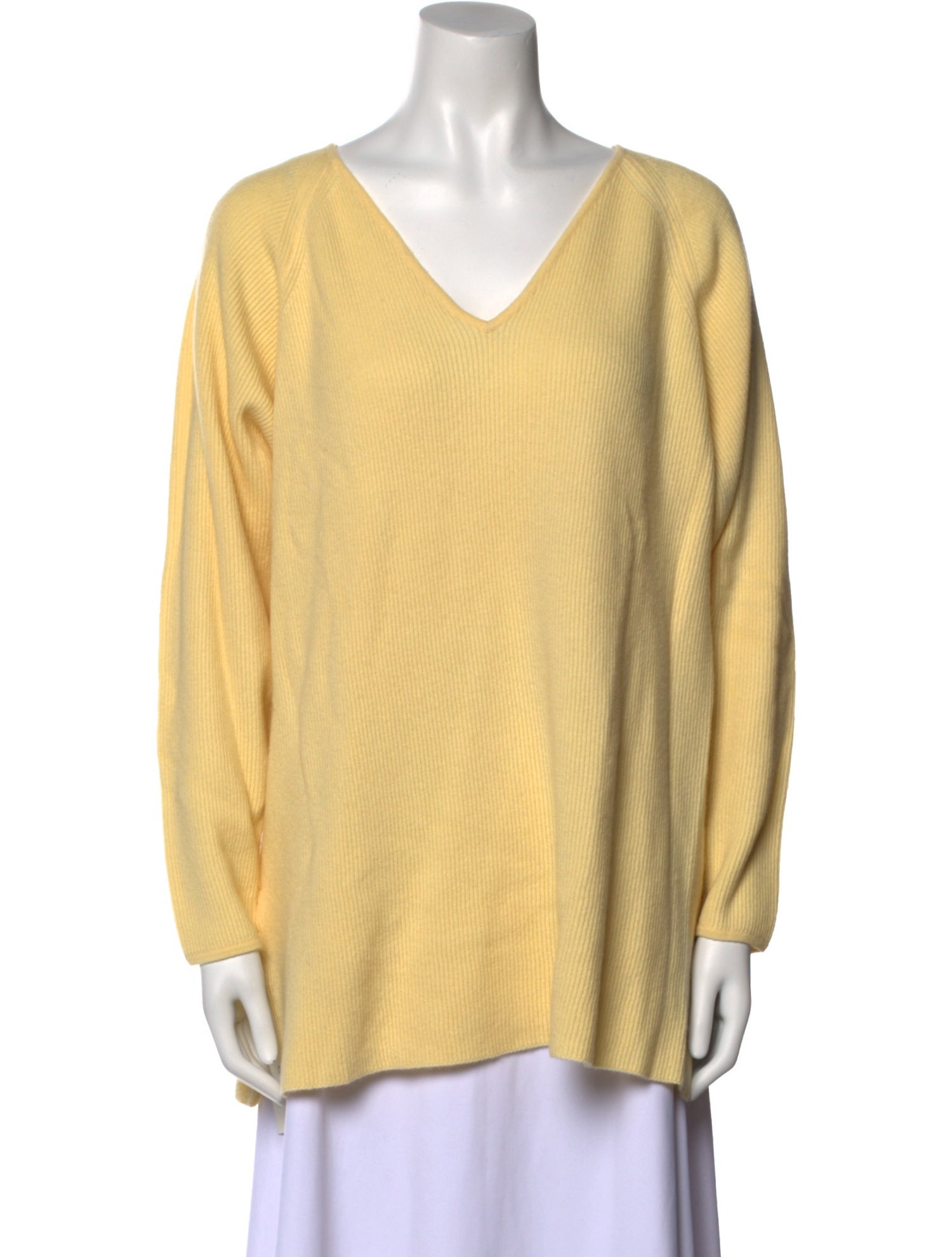 N. Peal Cashmere V-Neck Sweater w/ Tags