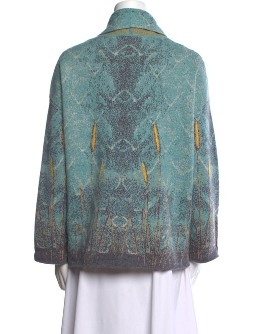 N. Peal Wool Printed Sweater