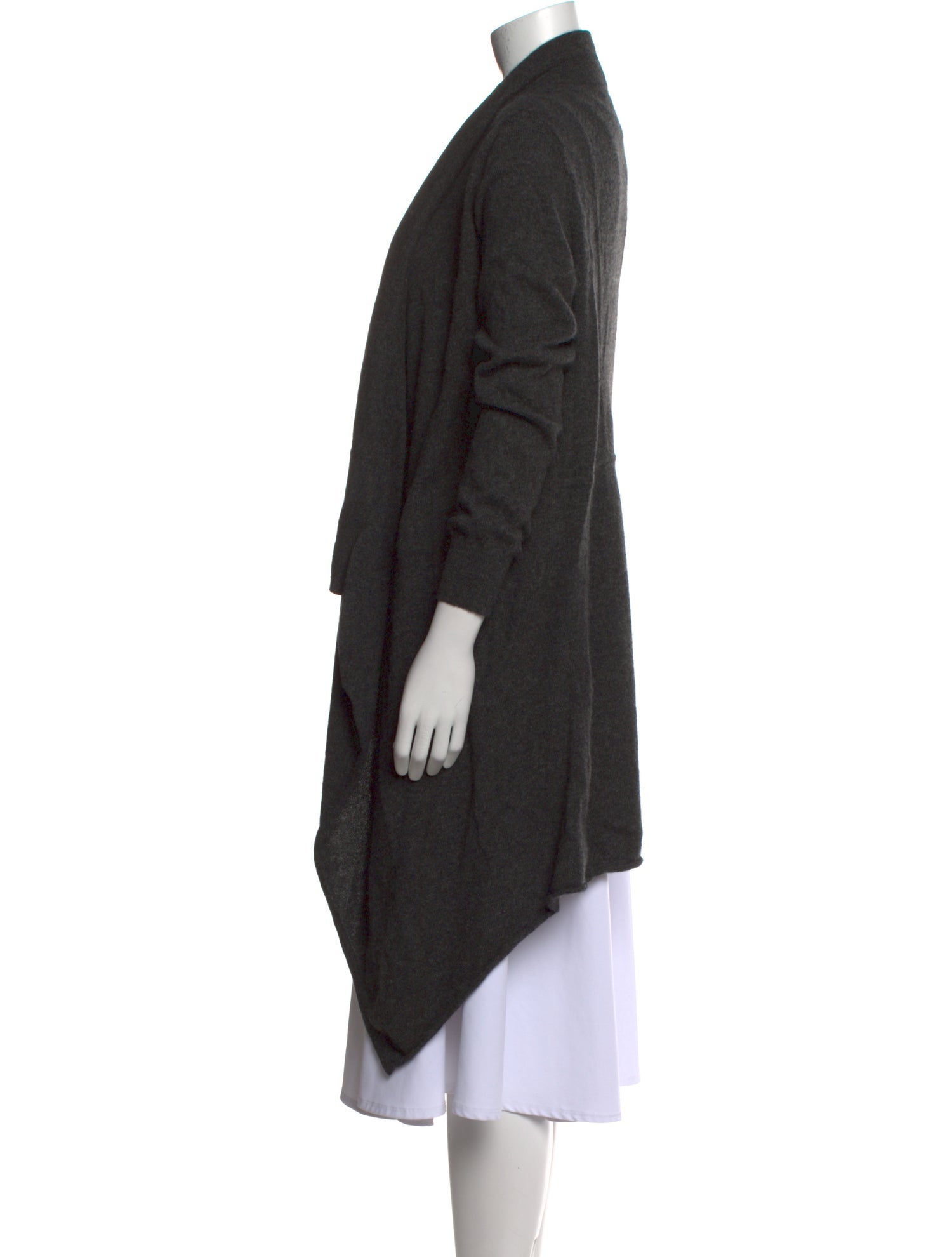 N. Peal Cashmere Open Front Sweater