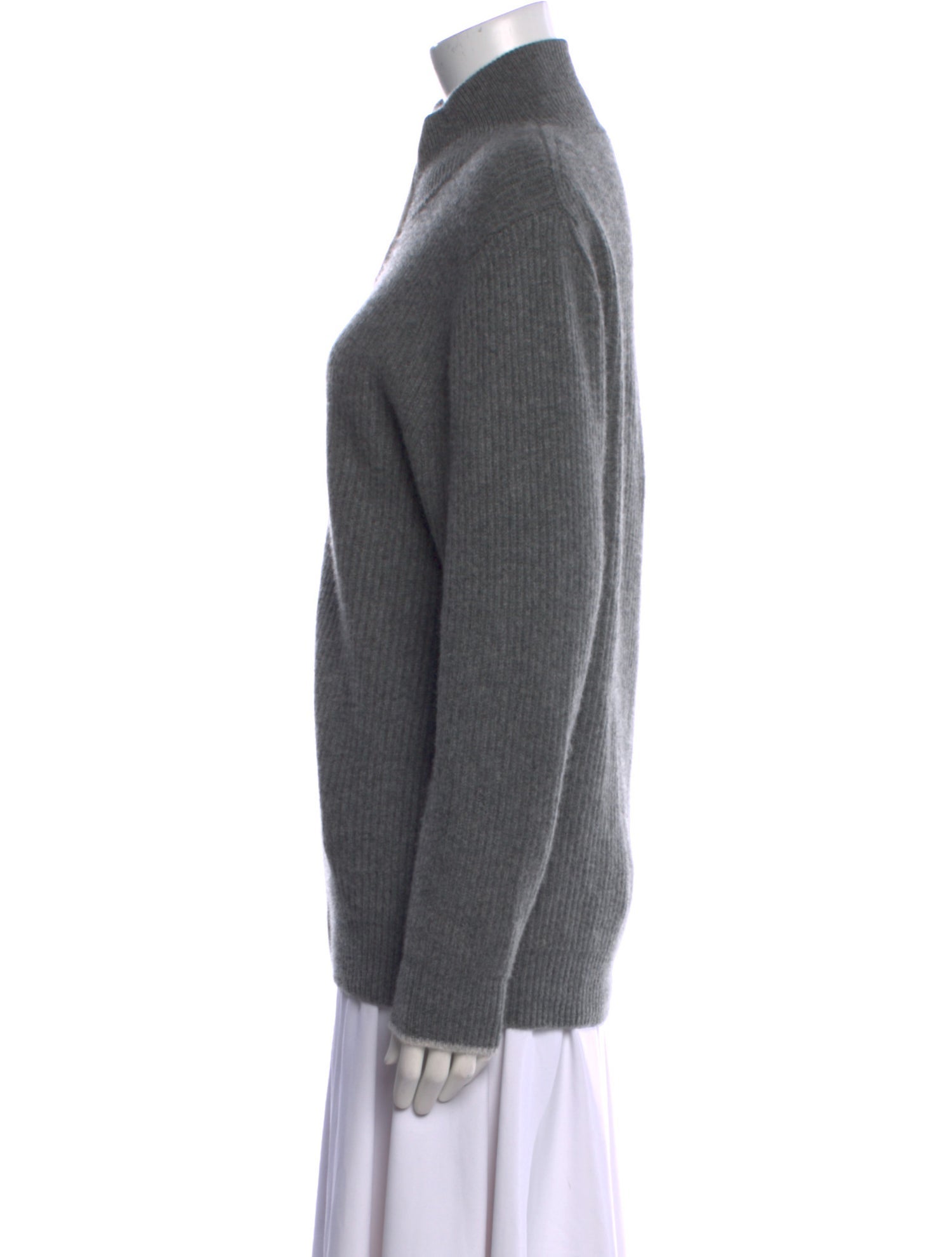 N. Peal Cashmere Mock Neck Sweater