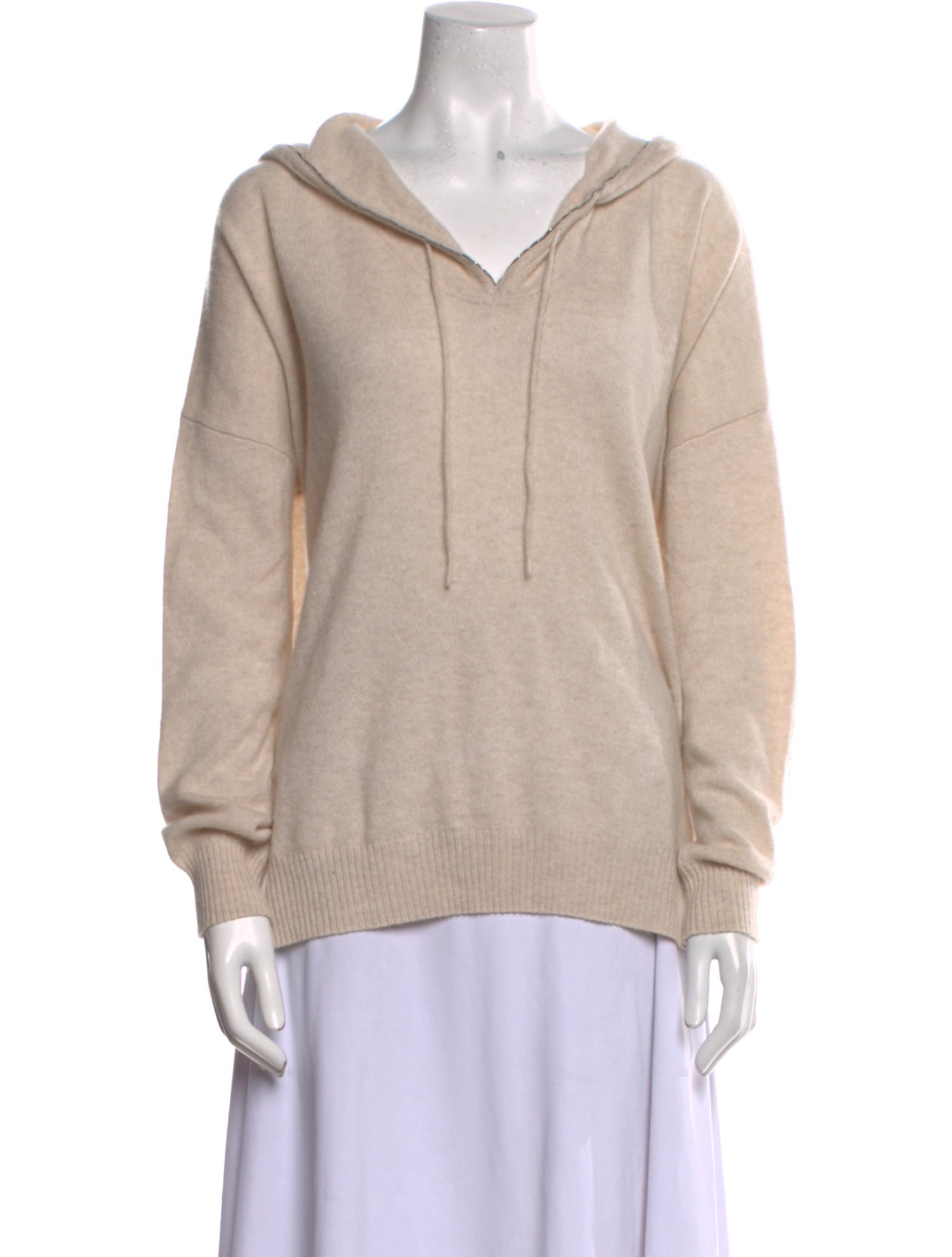 N. Peal Cashmere V-Neck Sweater