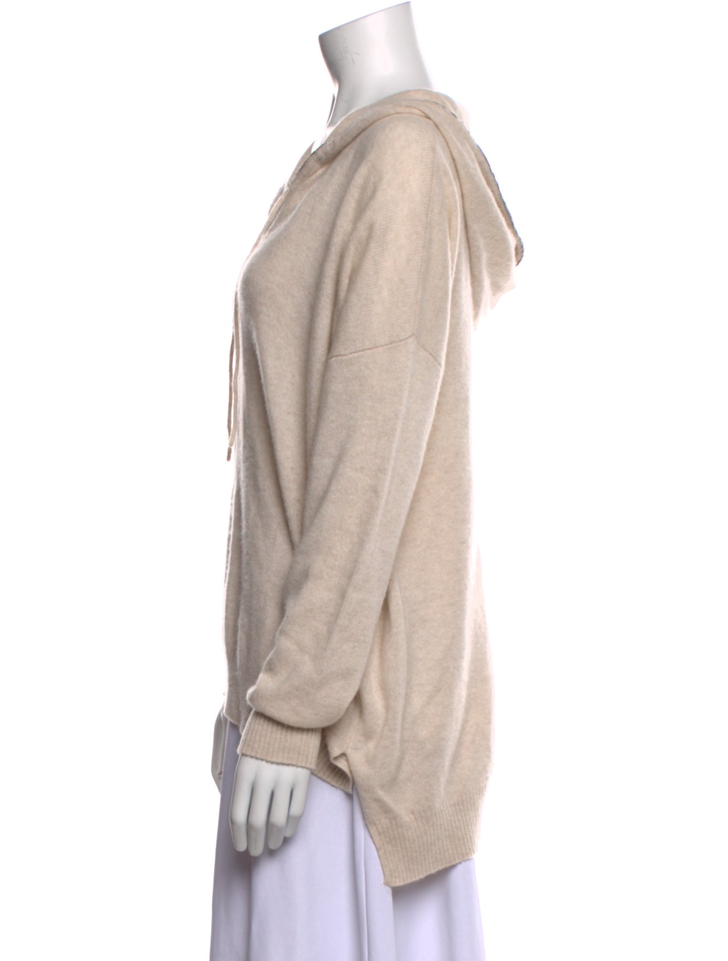 N. Peal Cashmere V-Neck Sweater