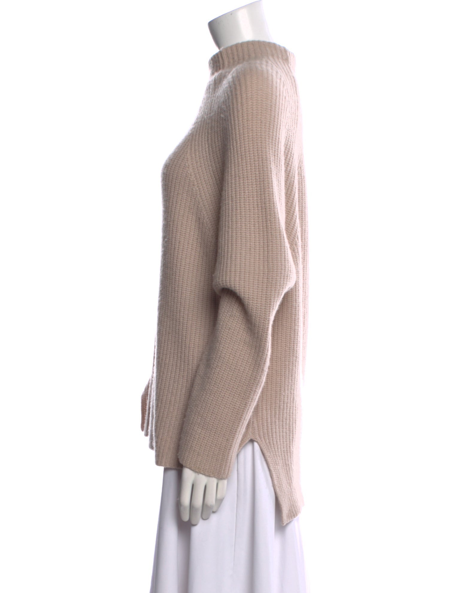 N. Peal Cashmere Mock Neck Sweater
