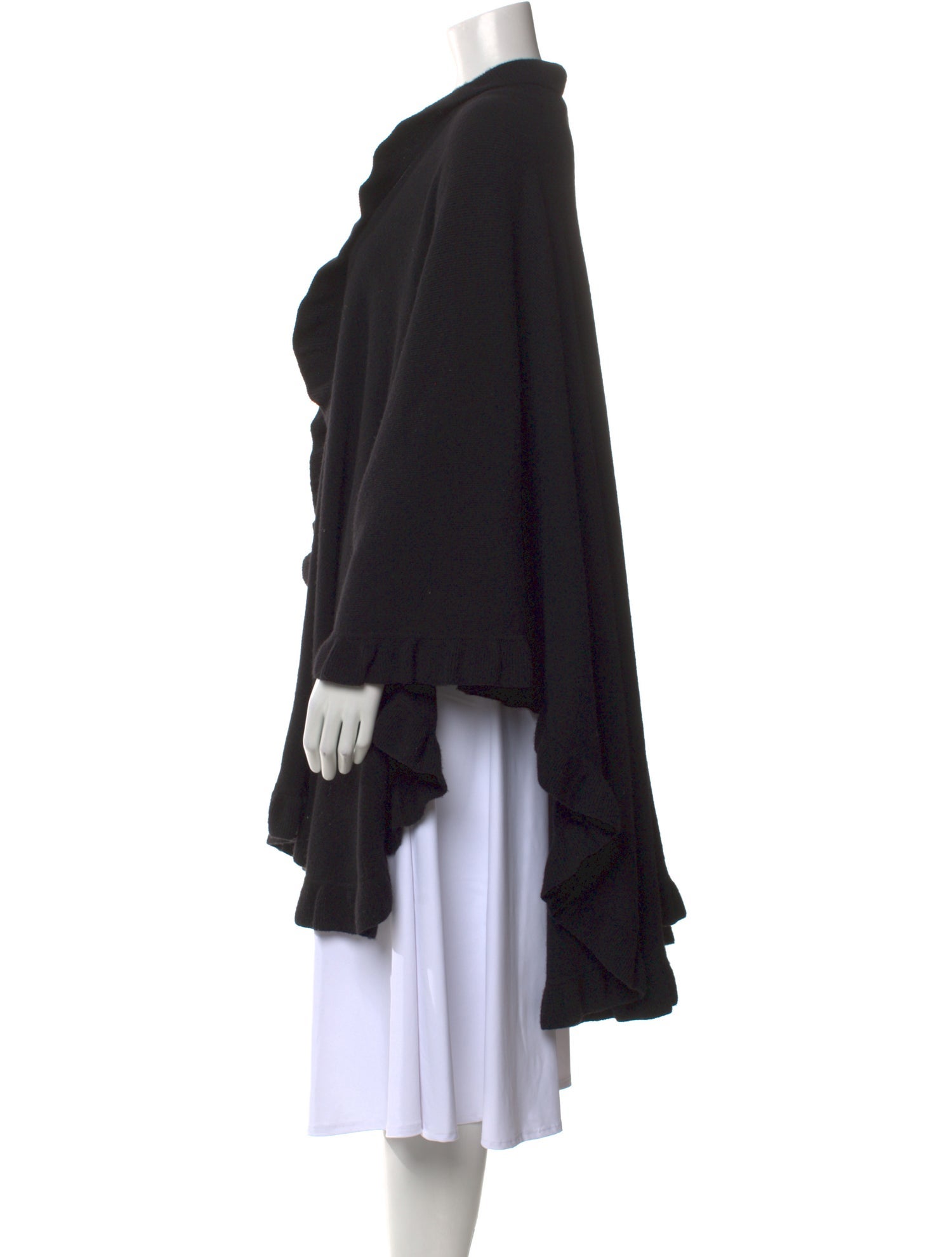 N. Peal Cashmere Open Front Sweater