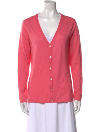 N. Peal Cashmere V-Neck Sweater