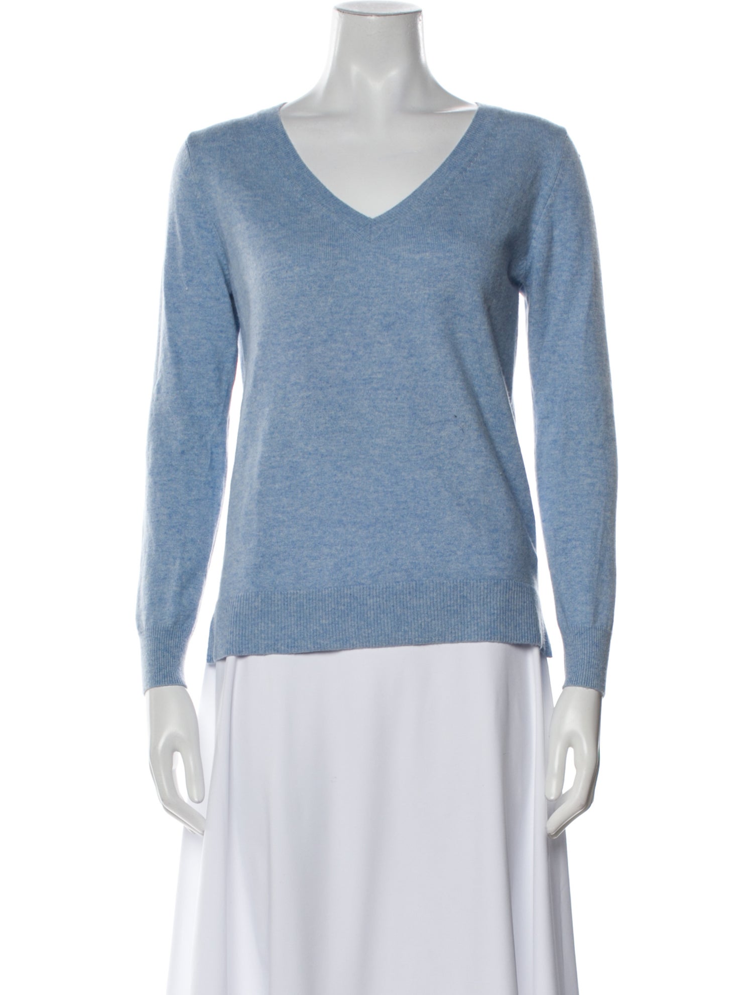 N. Peal Cashmere V-Neck Top
