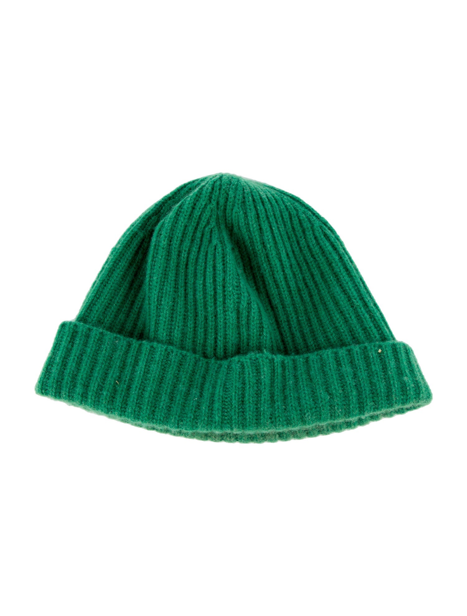 N. Peal Cashmere Rib Knit Hat