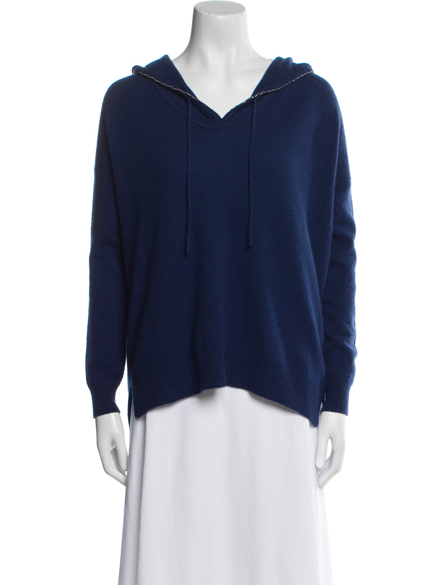 N. Peal Cashmere V-Neck Sweater