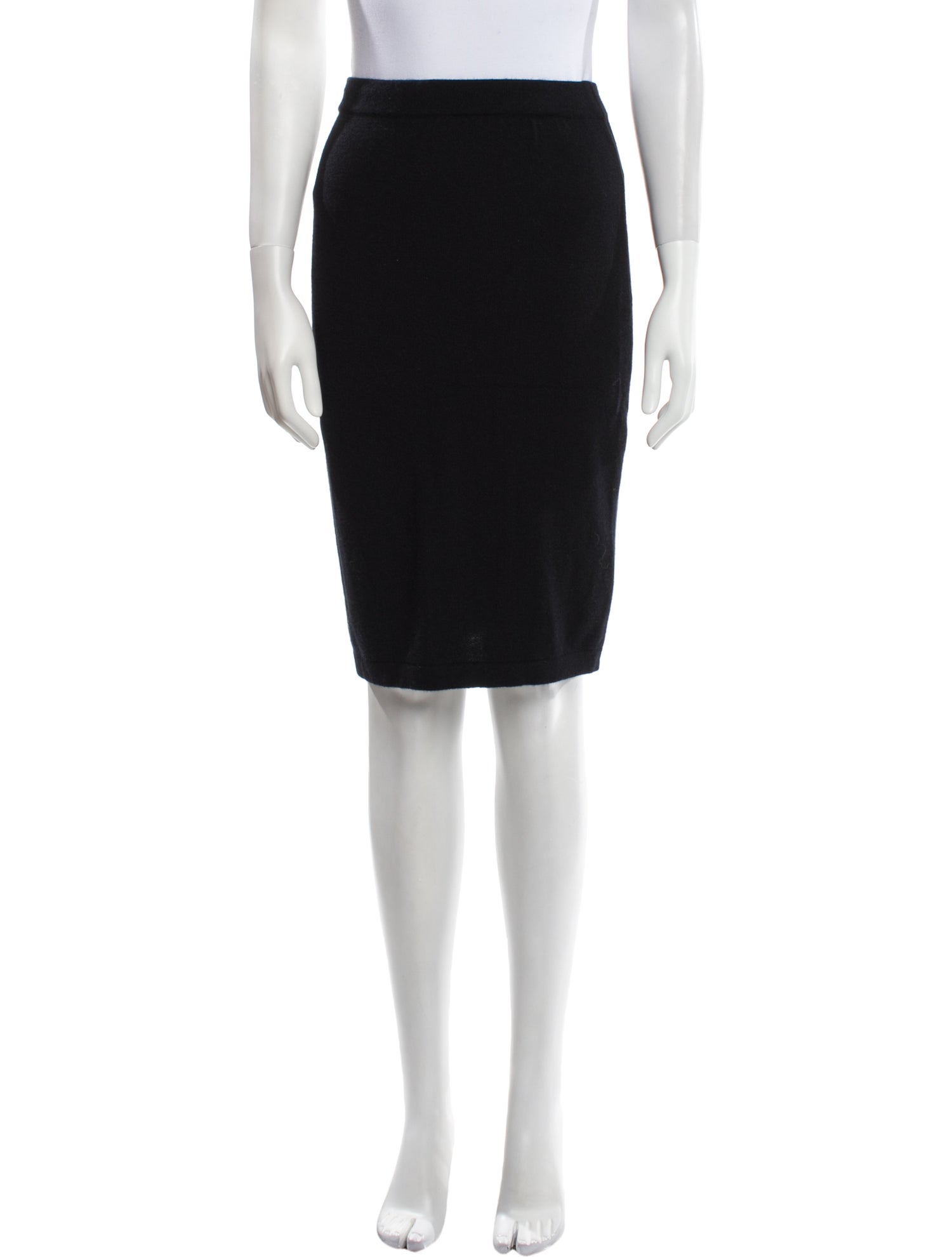 N. Peal Cashmere Knee-Length Skirt