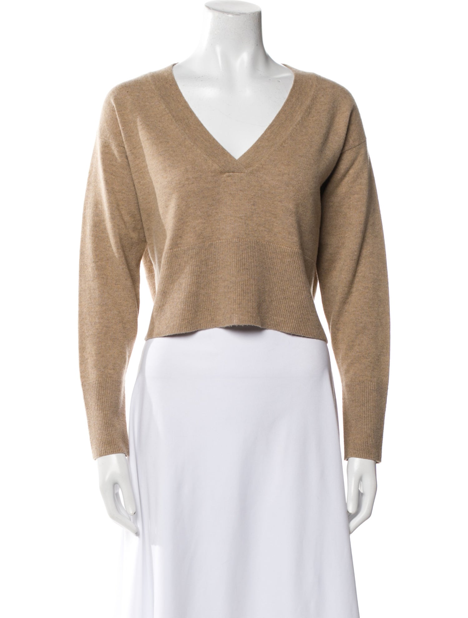 N. Peal Cashmere V-Neck Sweater