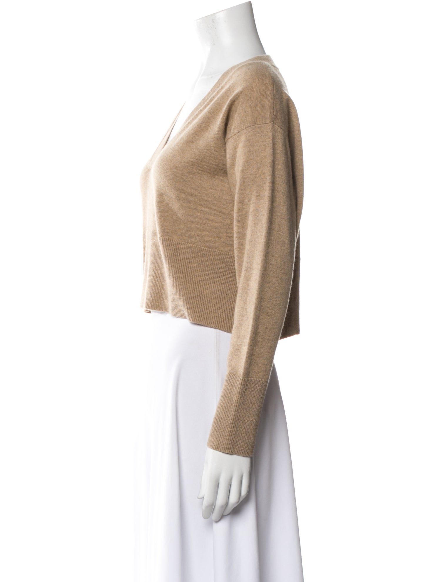 N. Peal Cashmere V-Neck Sweater