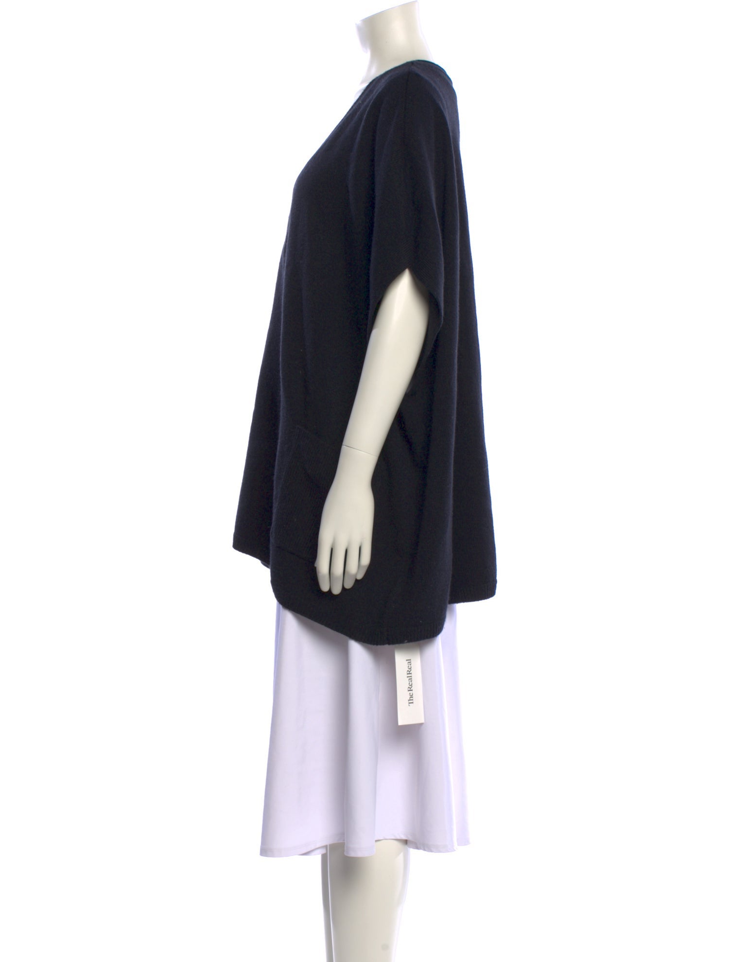 N. Peal Cashmere V-Neck Sweater