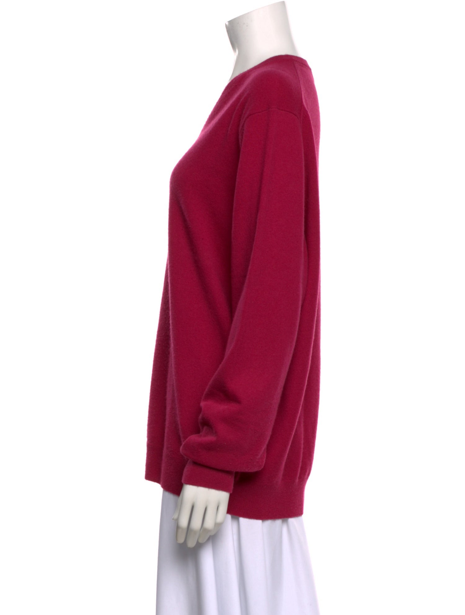 N. Peal Cashmere V-Neck Pullover