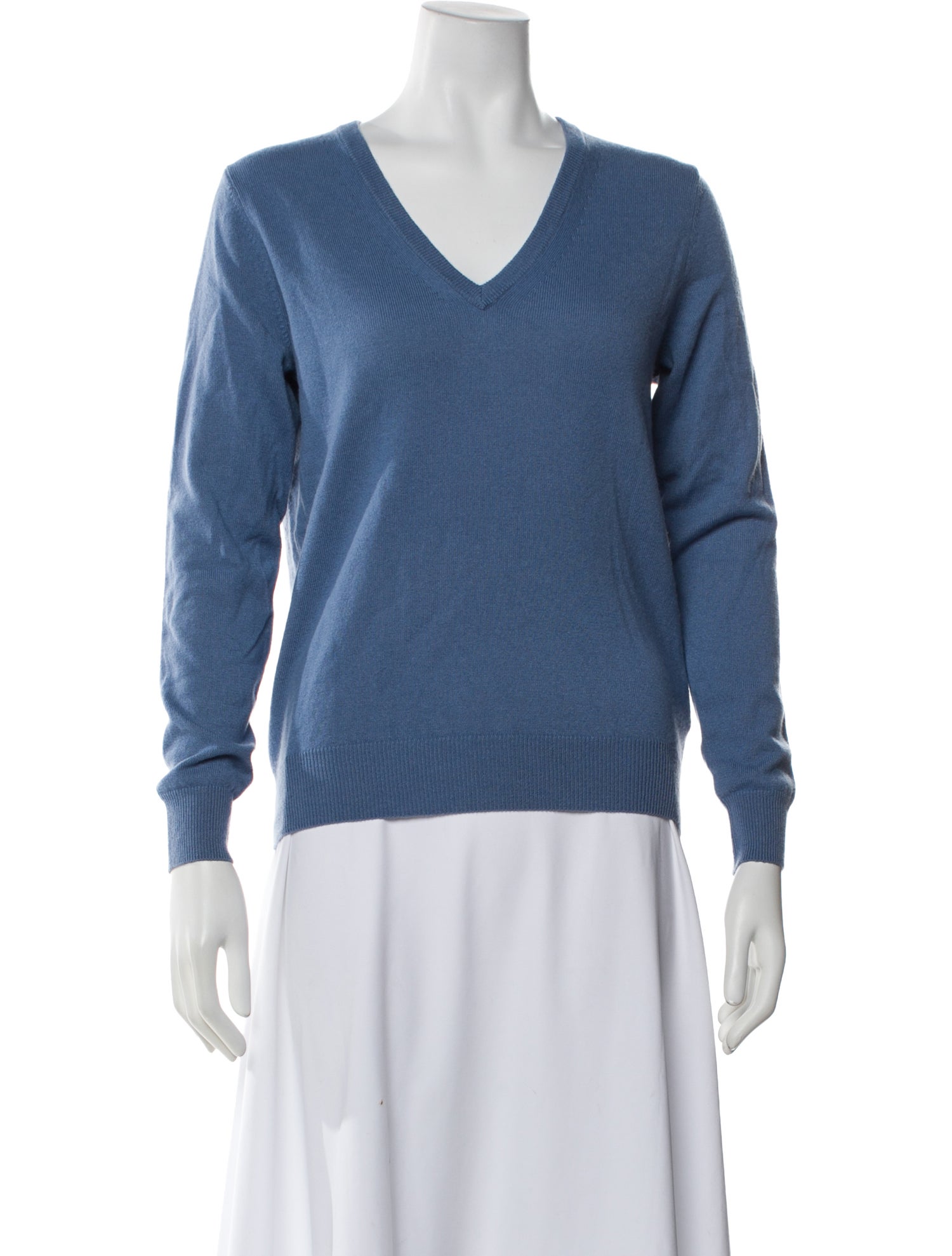 N. Peal Cashmere V-Neck Sweater