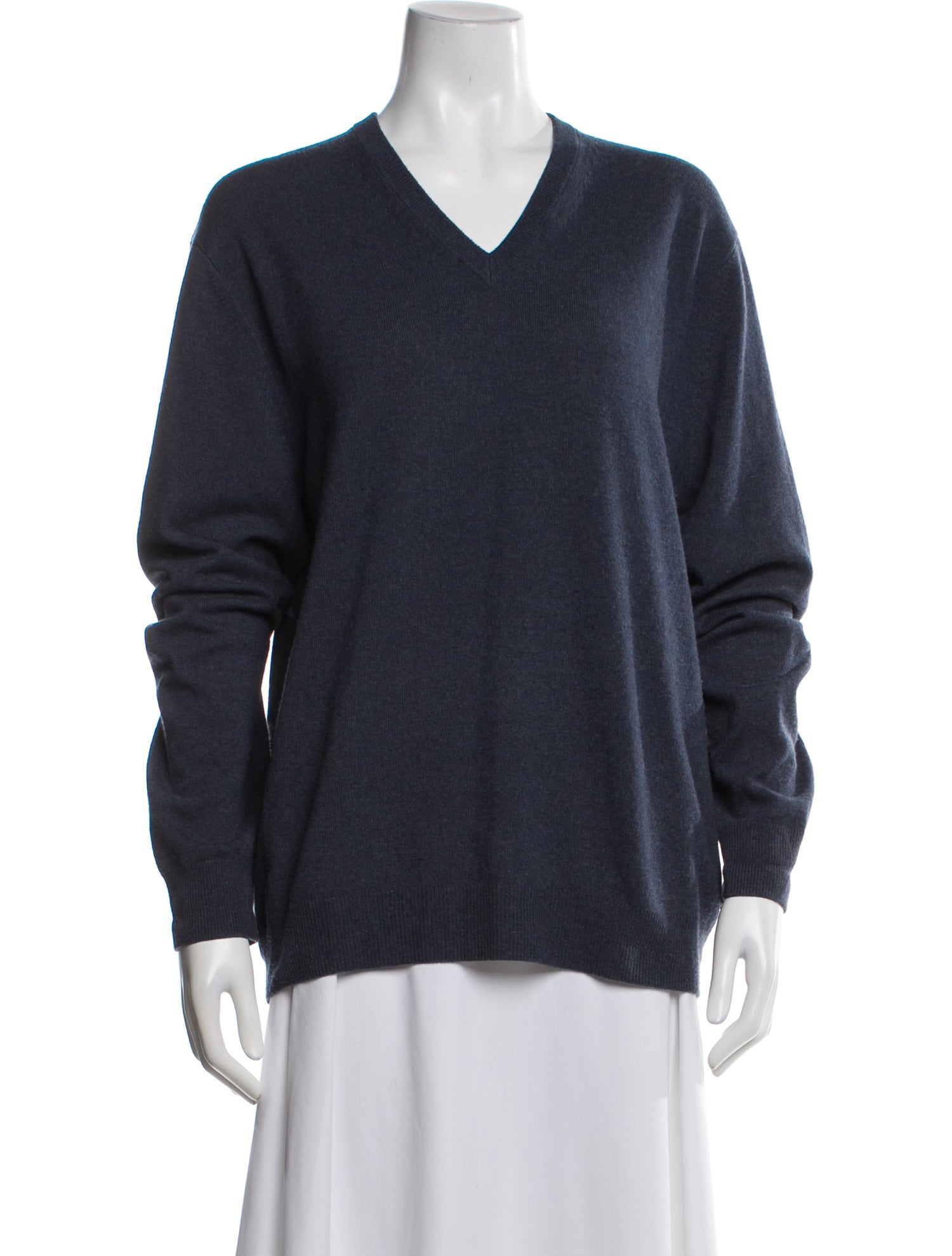 N. Peal Cashmere V-Neck Sweater
