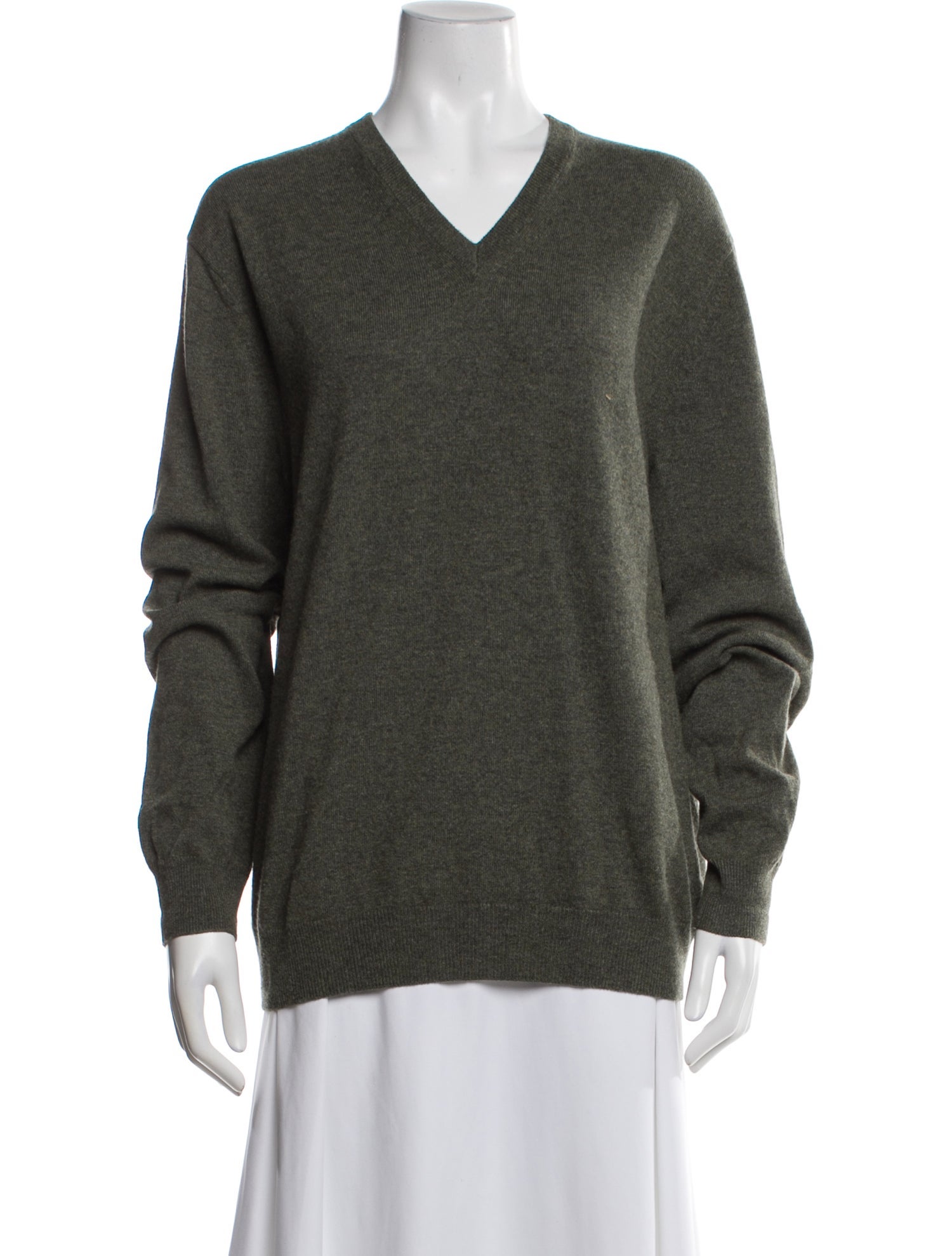 N. Peal Cashmere V-Neck Sweater