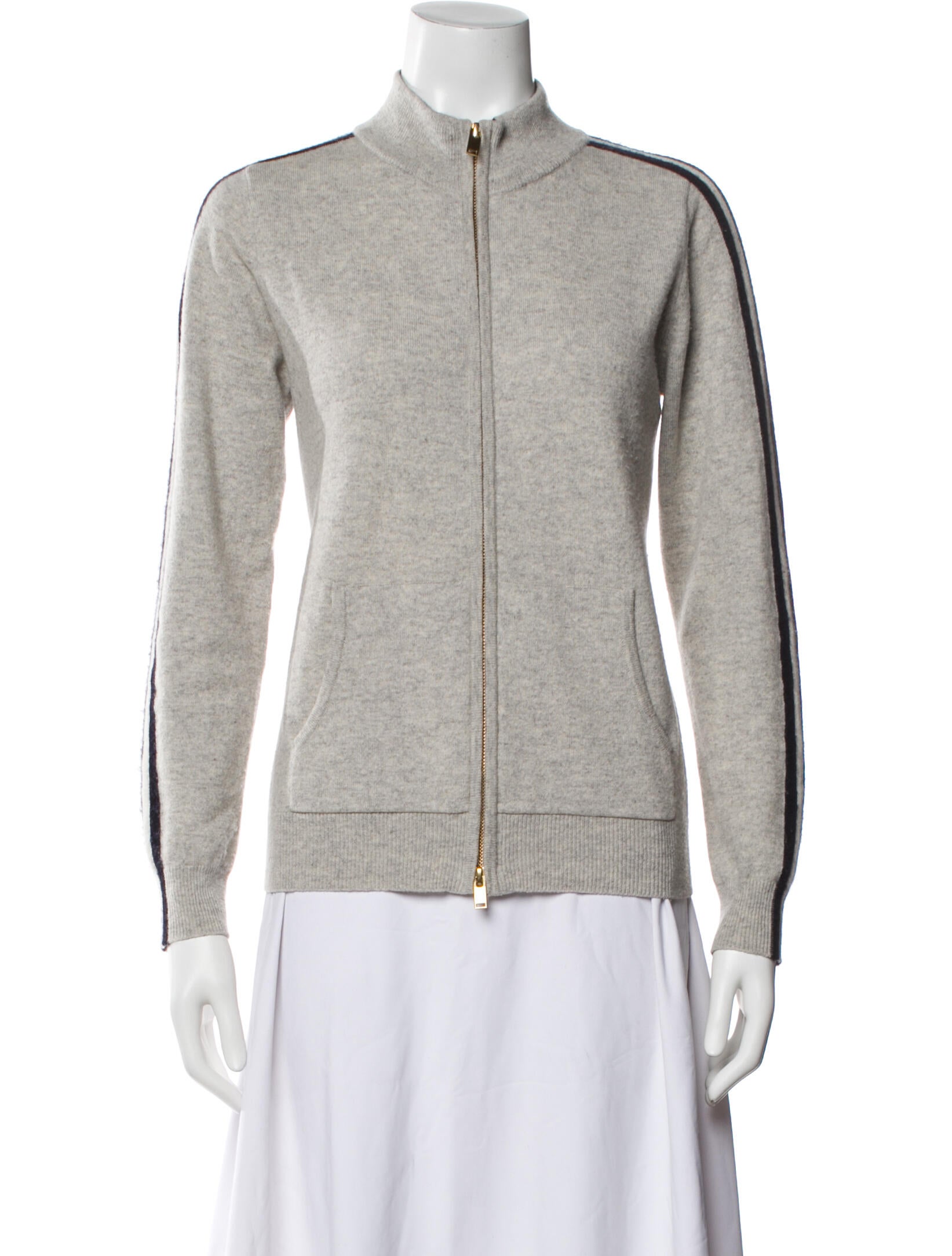 N. Peal Cashmere Mock Neck Sweater