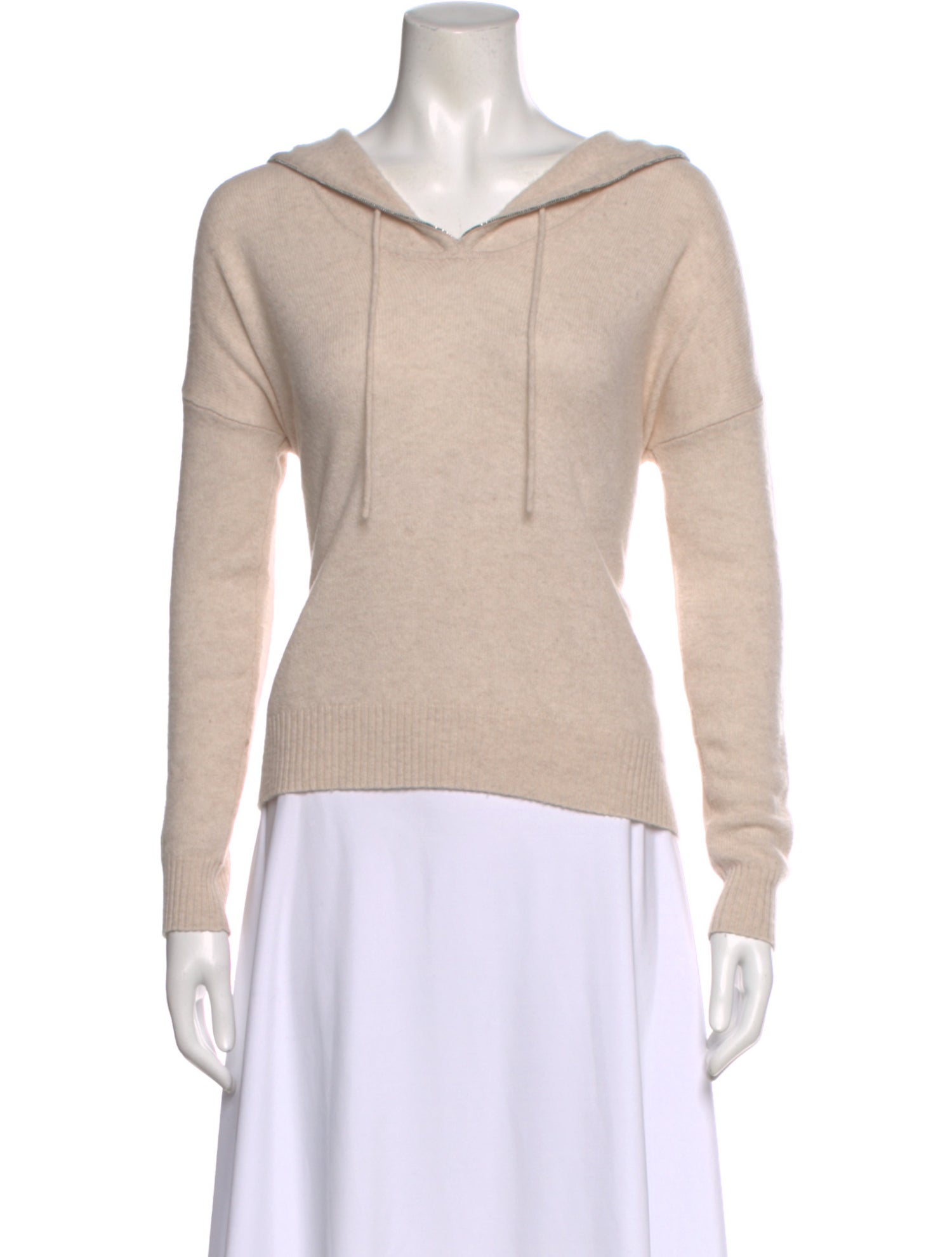 N. Peal Cashmere V-Neck Sweater