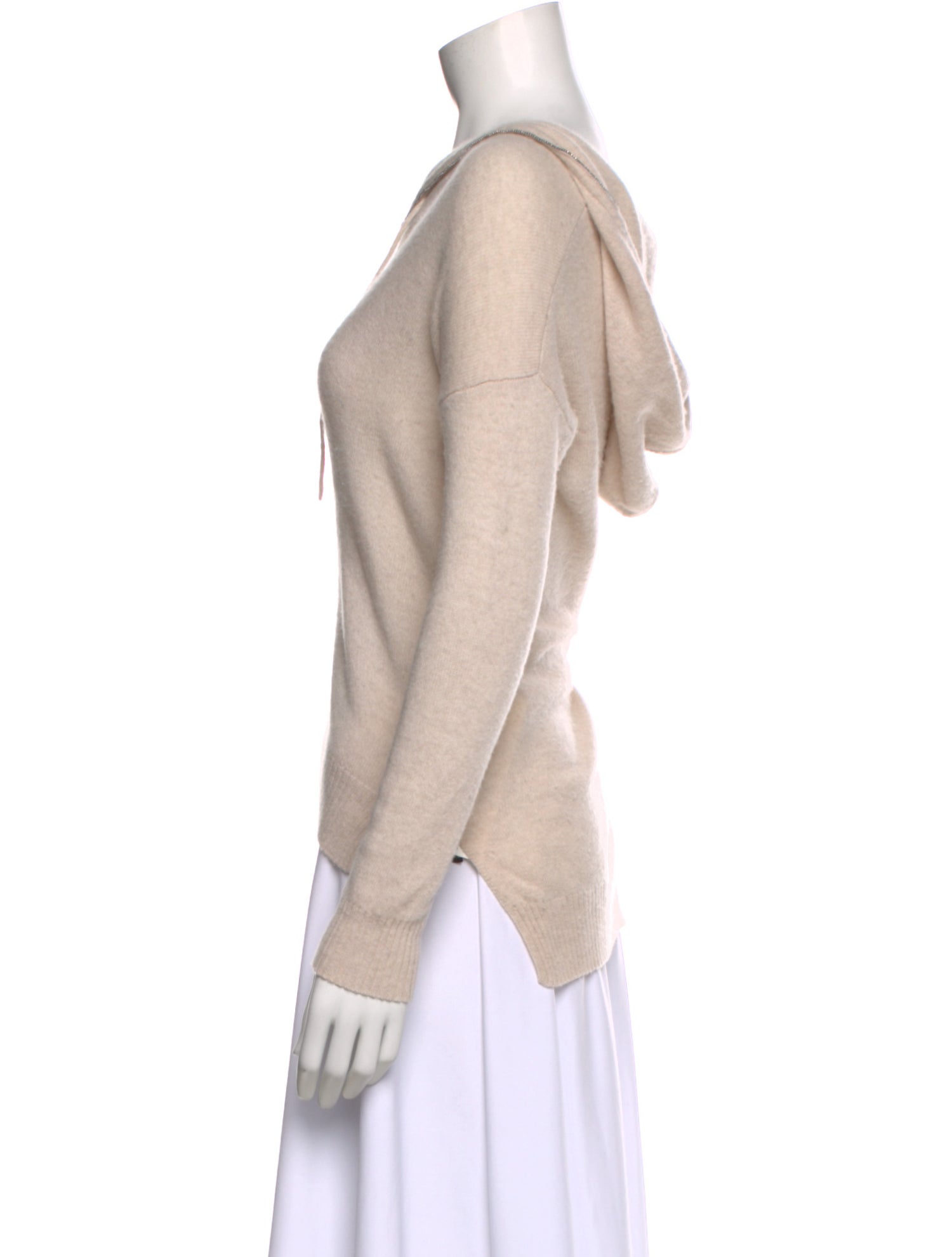 N. Peal Cashmere V-Neck Sweater