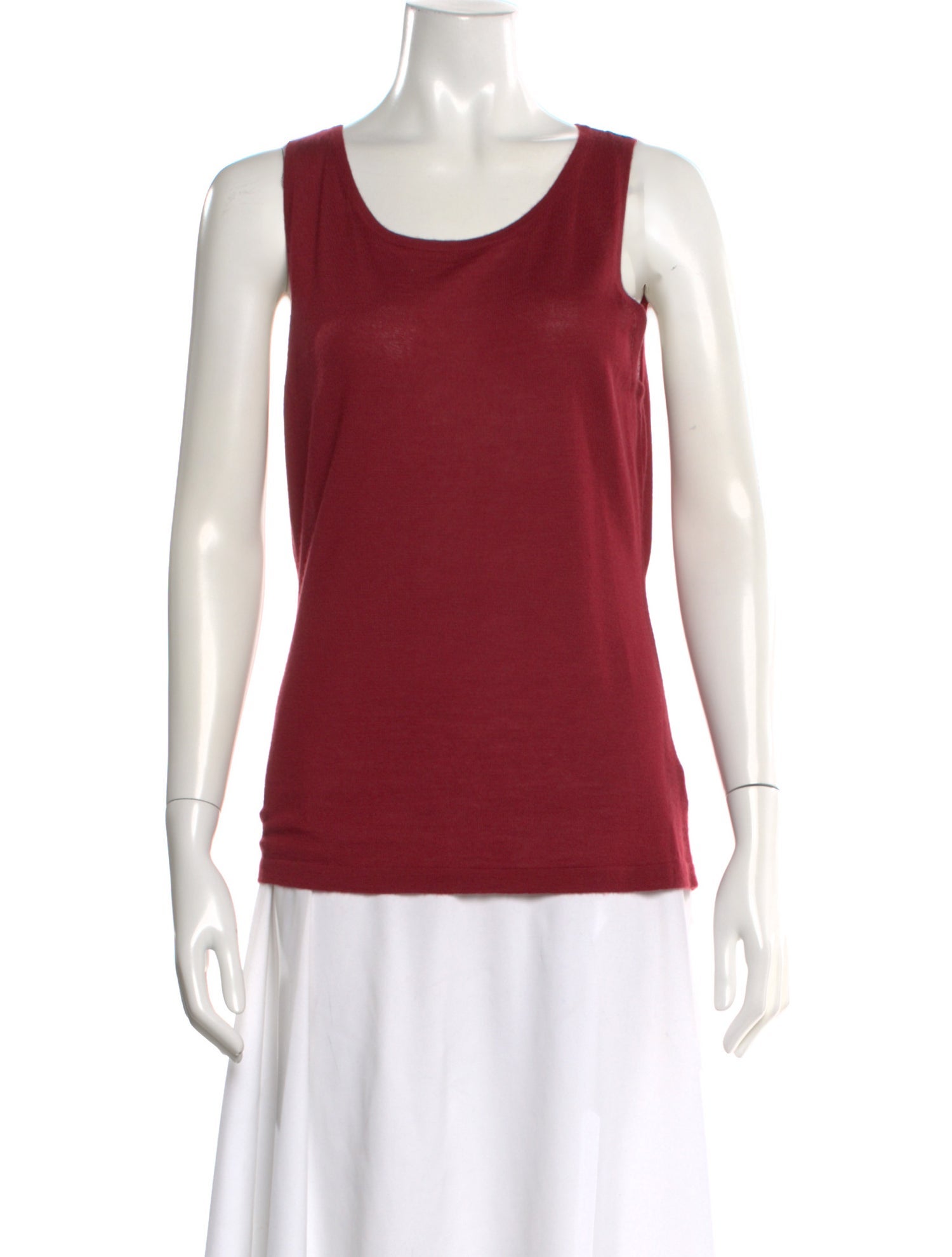 N. Peal Cashmere Scoop Neck Top