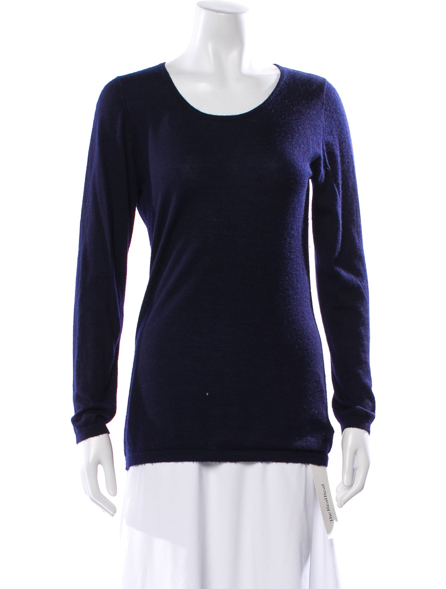 N. Peal Cashmere Scoop Neck Sweater