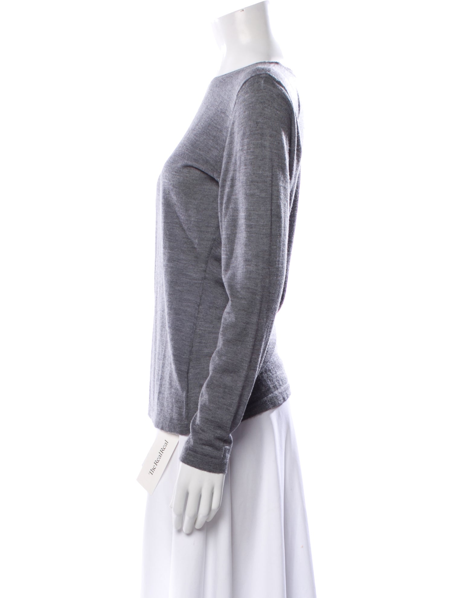 N. Peal Cashmere Bateau Neckline Sweater