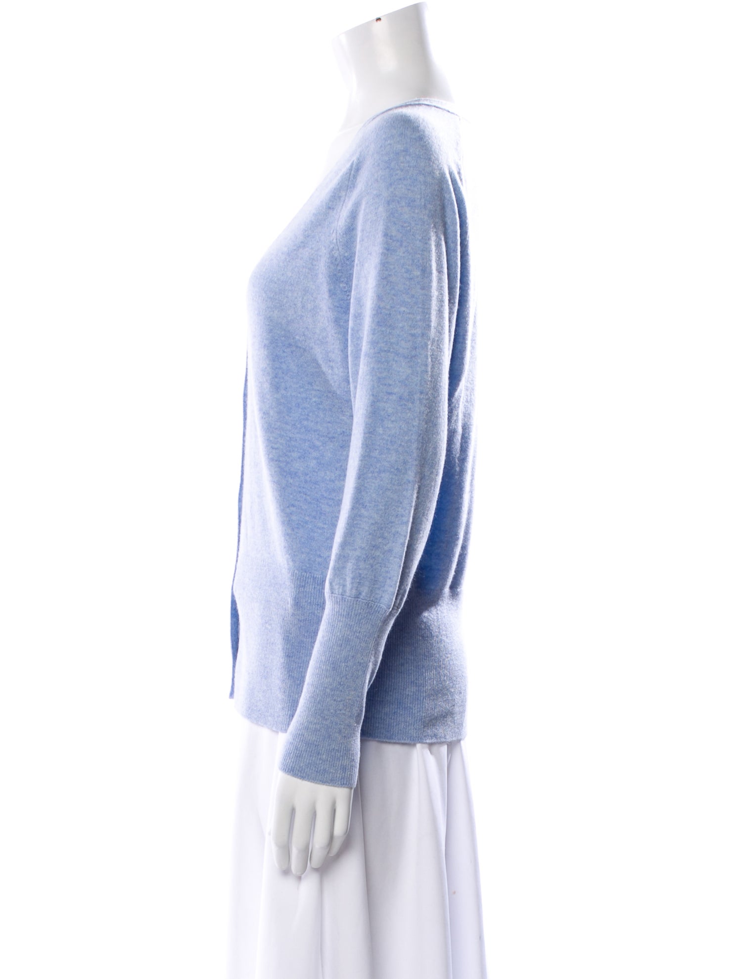 N. Peal Cashmere V-Neck Sweater