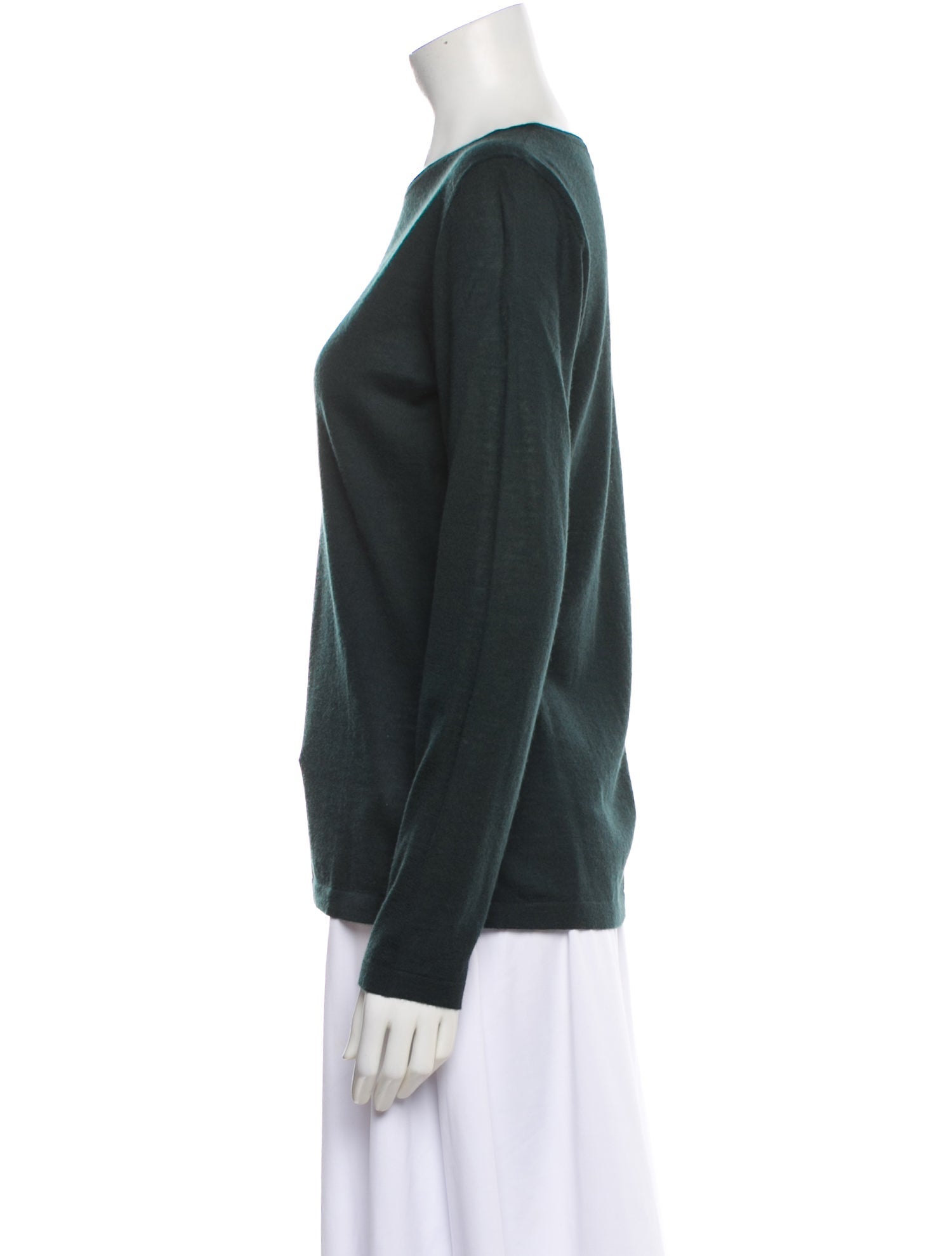 N. Peal Cashmere Bateau Neckline Sweater