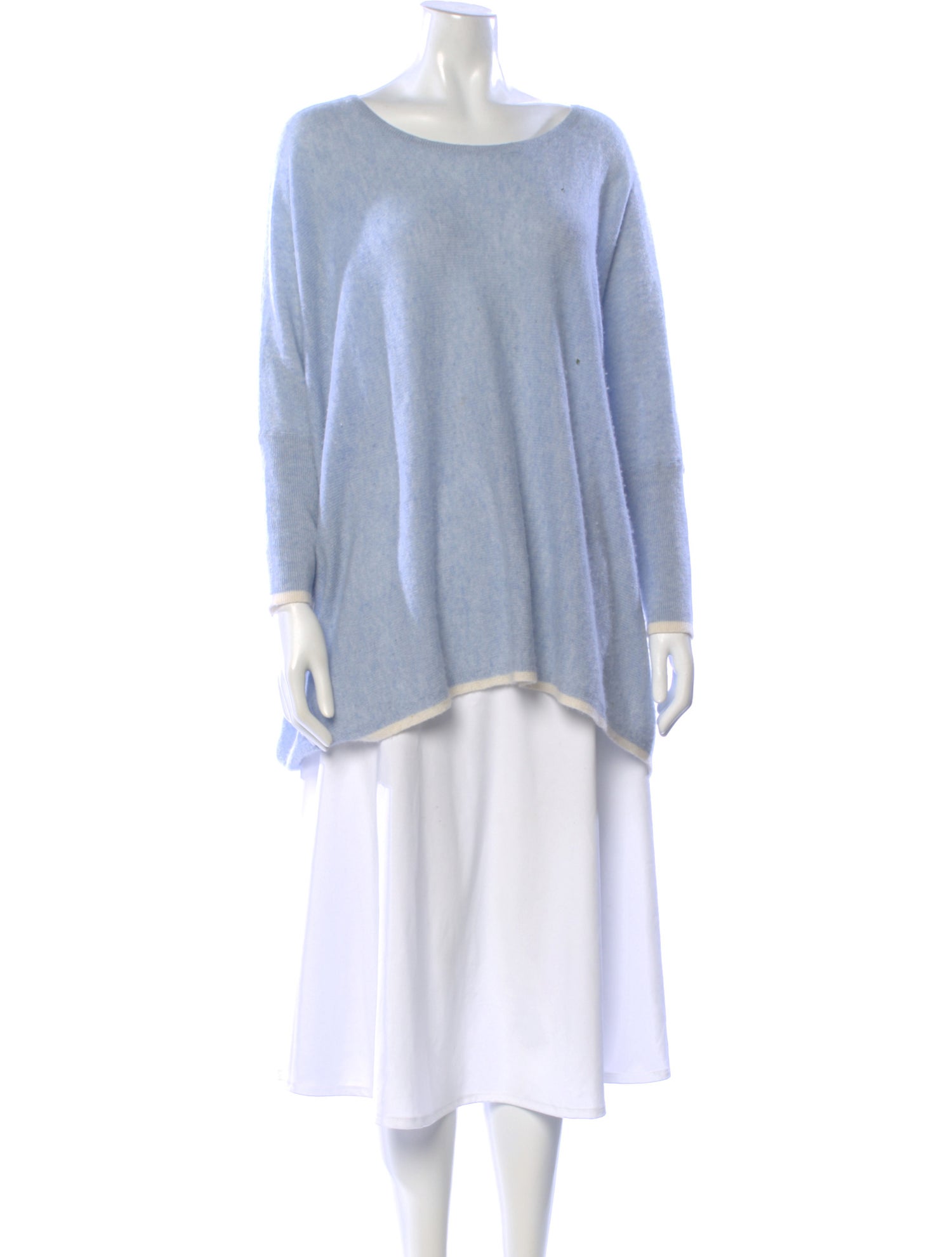 N. Peal Cashmere Scoop Neck Sweater