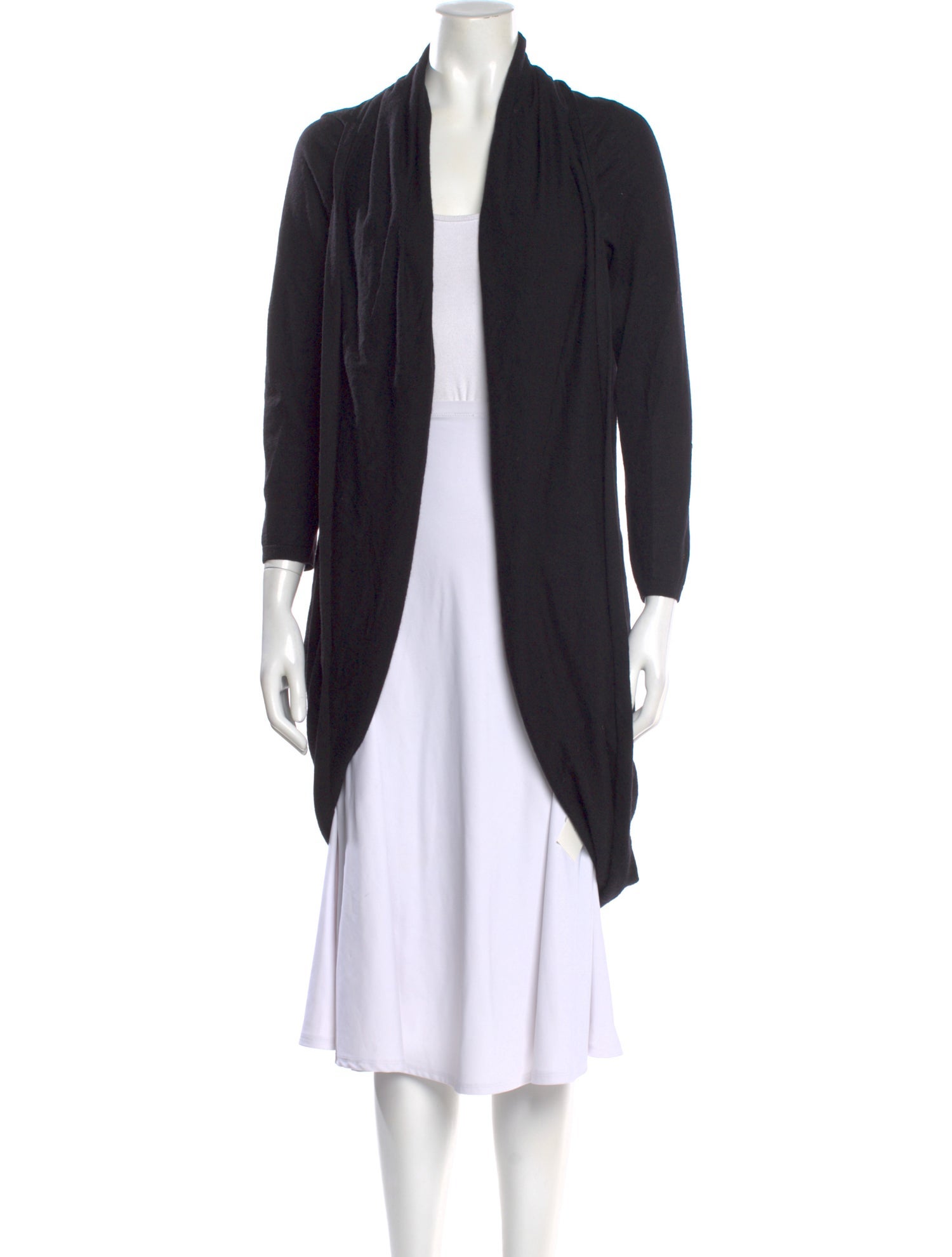 N. Peal Cashmere Open Front Sweater