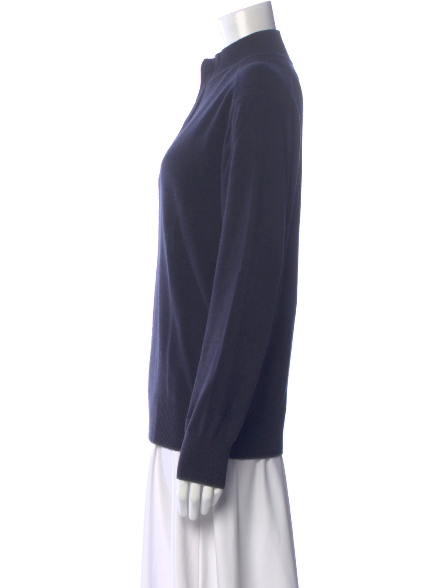 N. Peal Cashmere Mock Neck Sweater