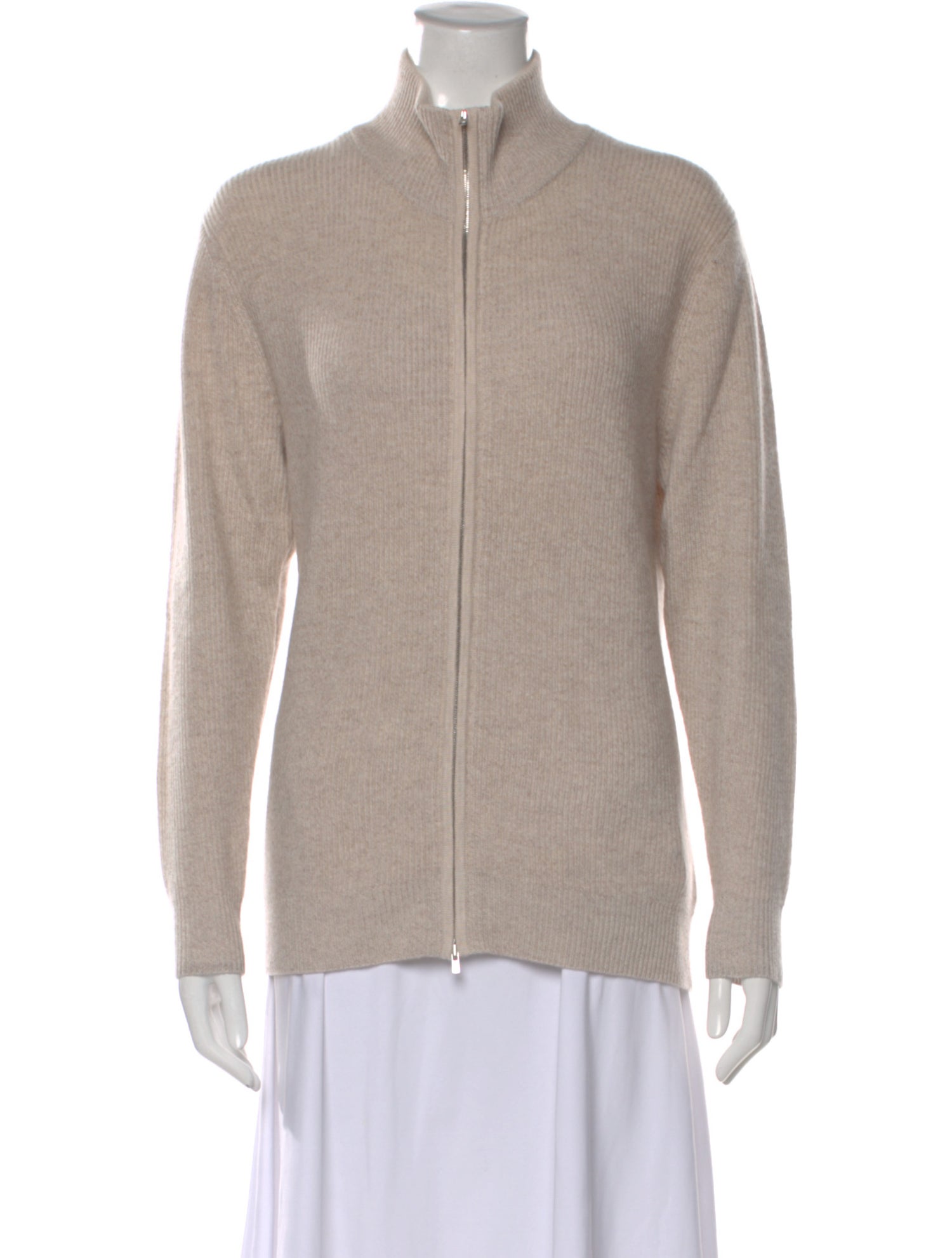 N. Peal Cashmere Mock Neck Sweater