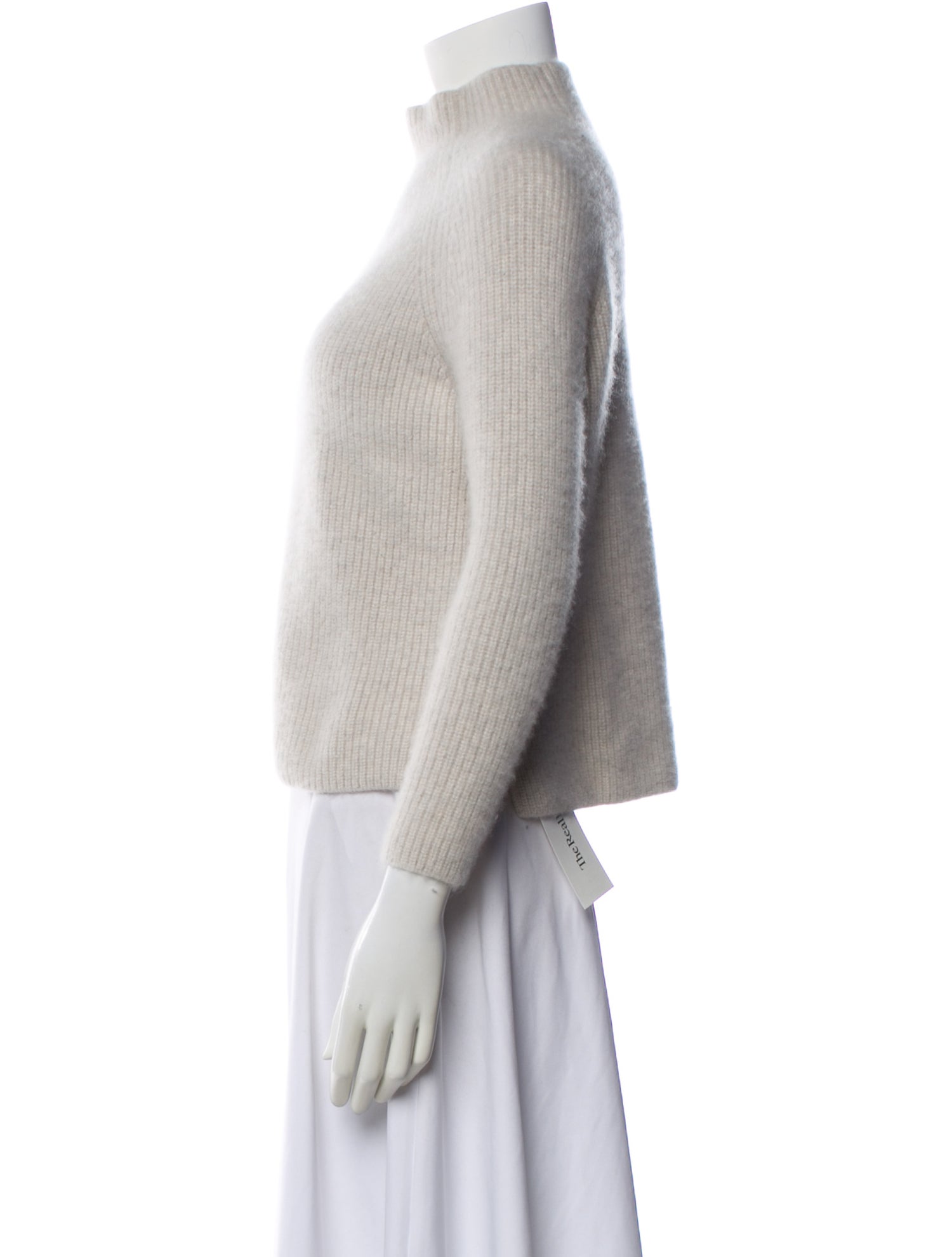 N. Peal Cashmere Mock Neck Sweater
