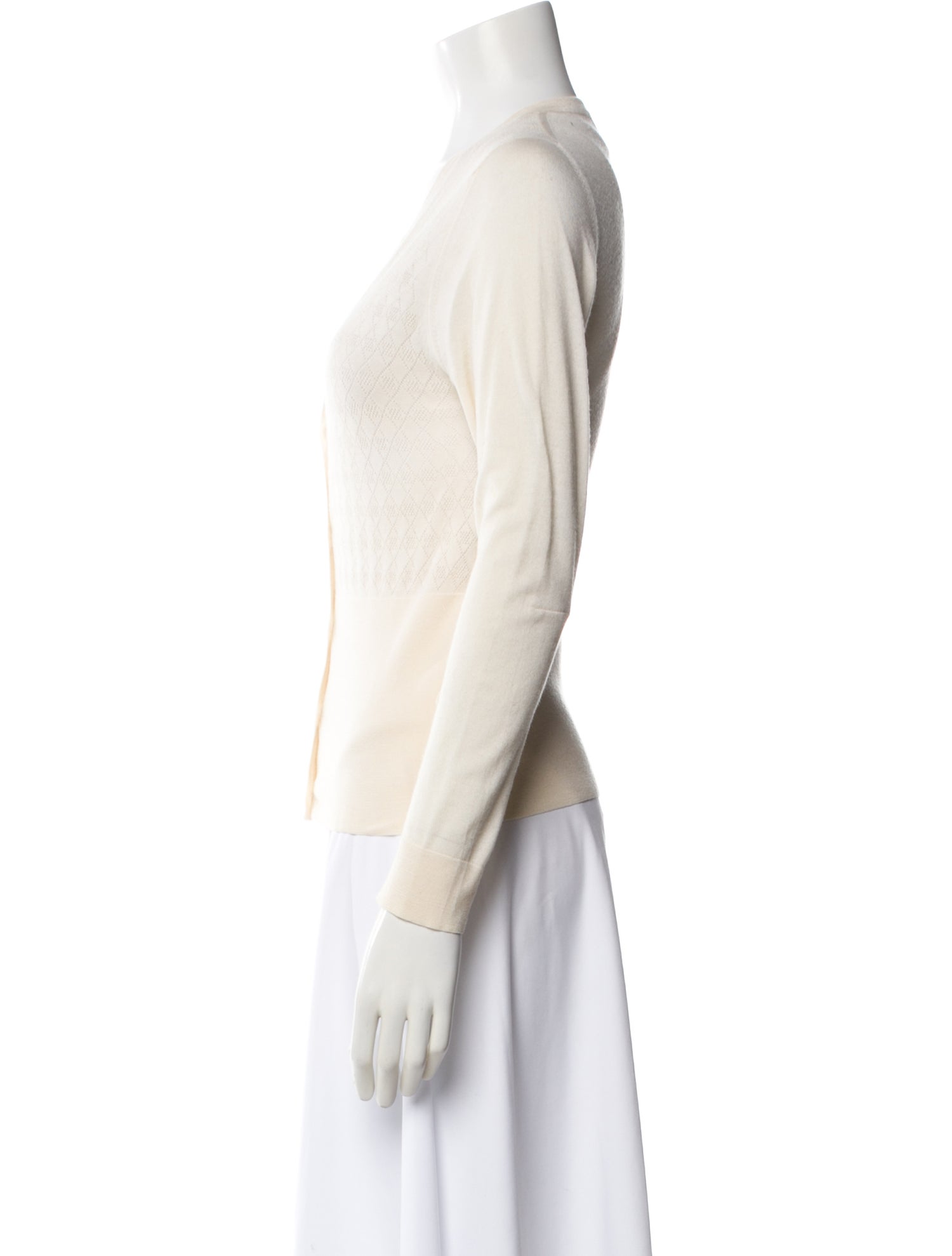 N. Peal Cashmere V-Neck Sweater