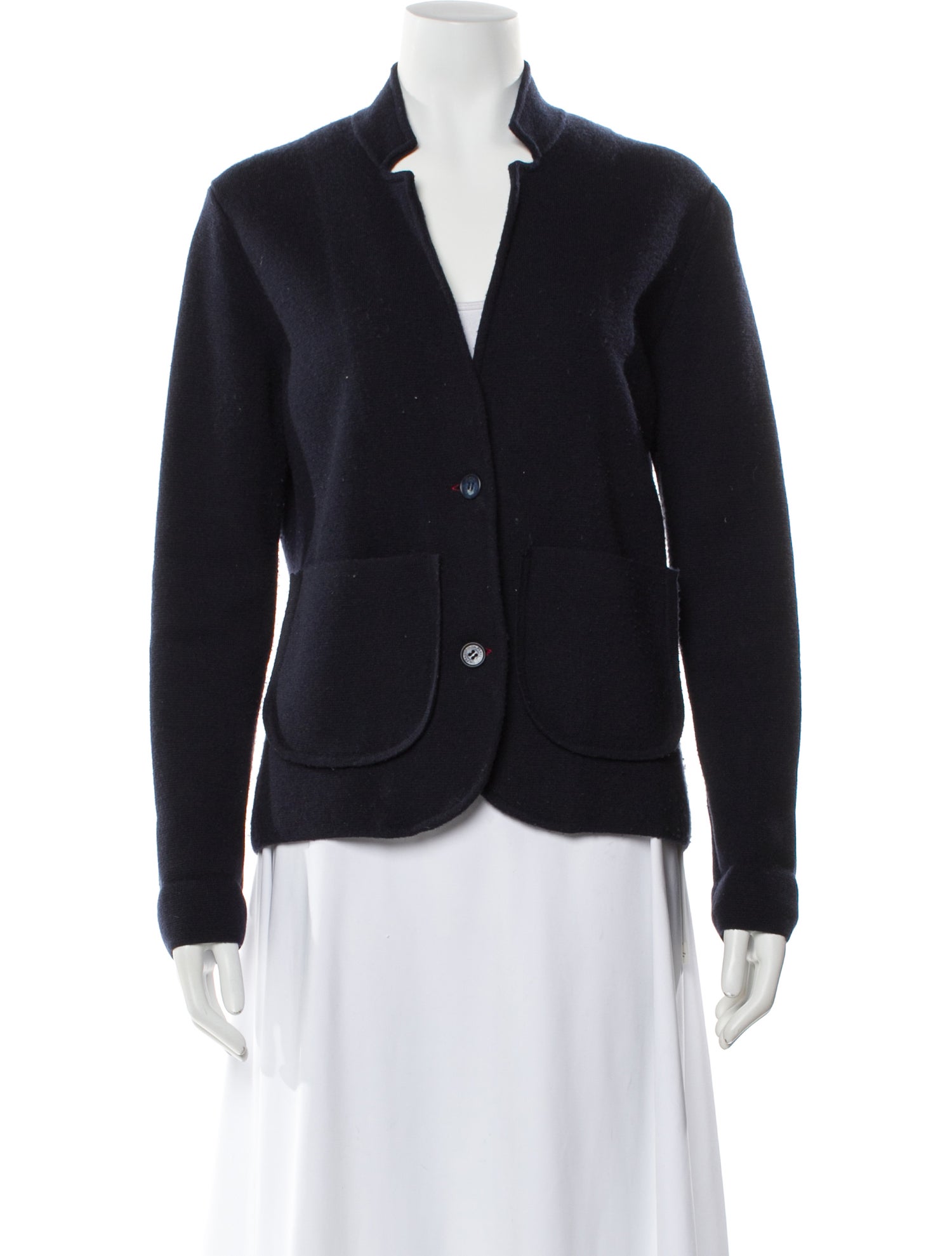 N. Peal Cashmere V-Neck Sweater