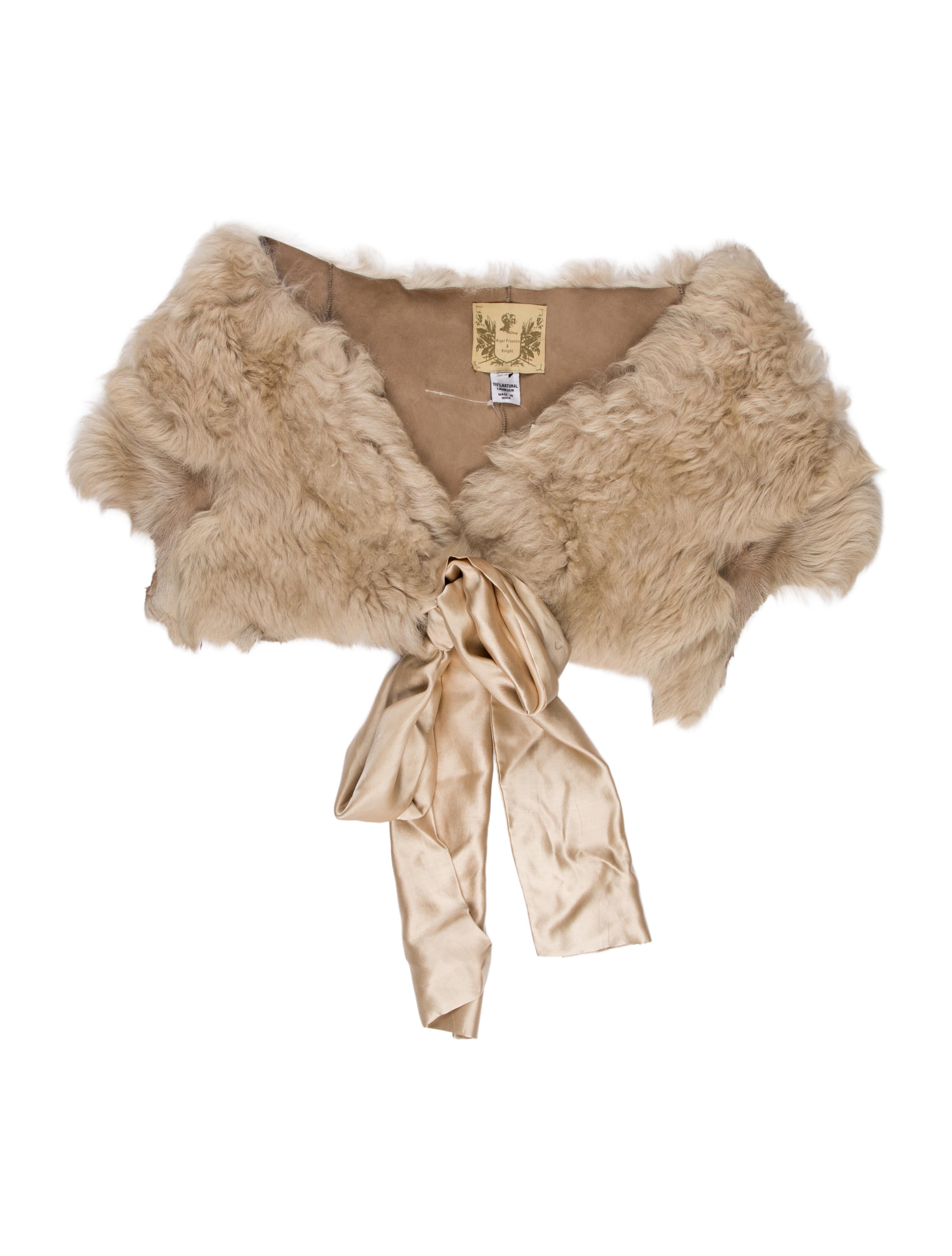 Nigel Preston & Knight Lambskin Shawl