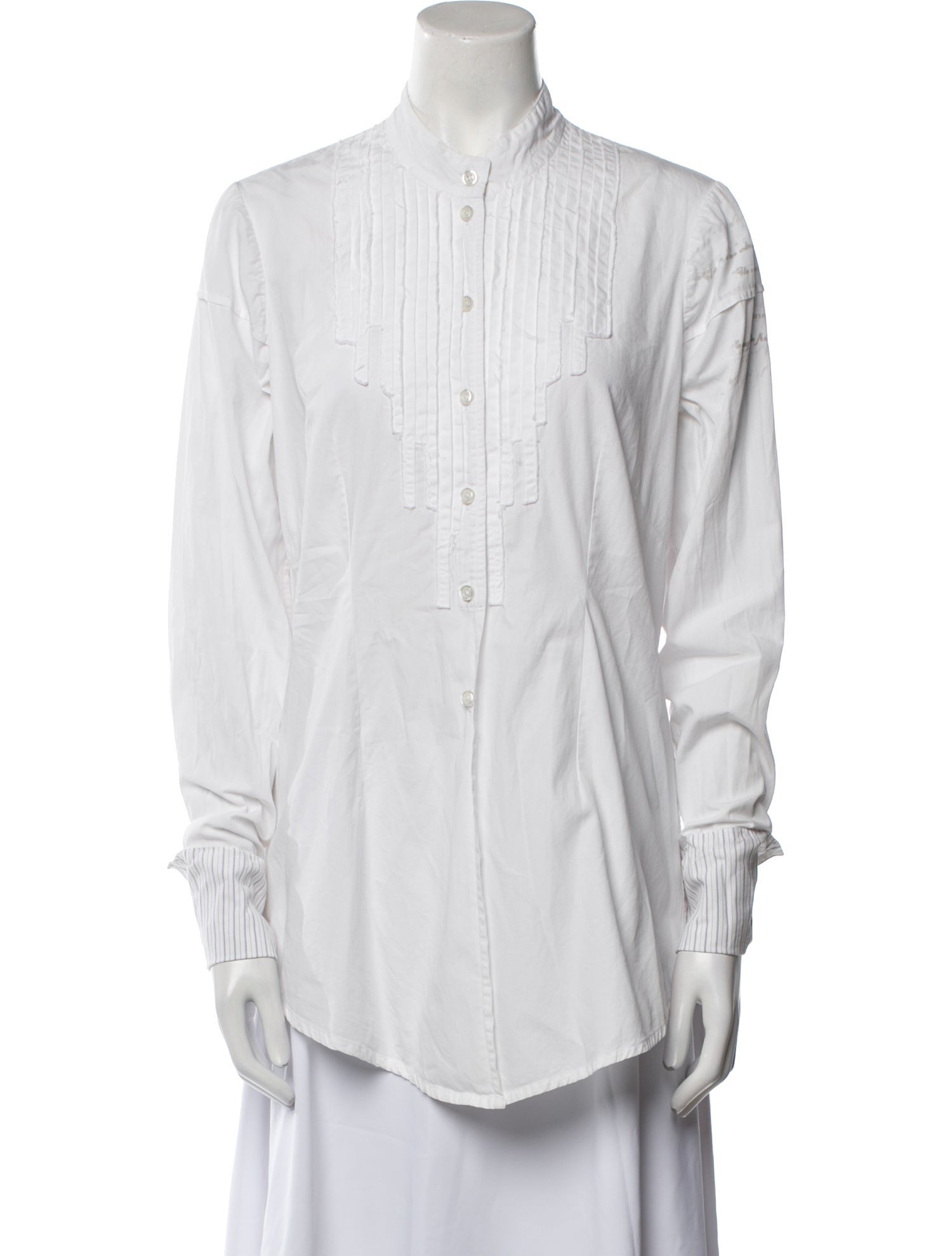 Nigel Preston & Knight Long Sleeve Button-Up Top
