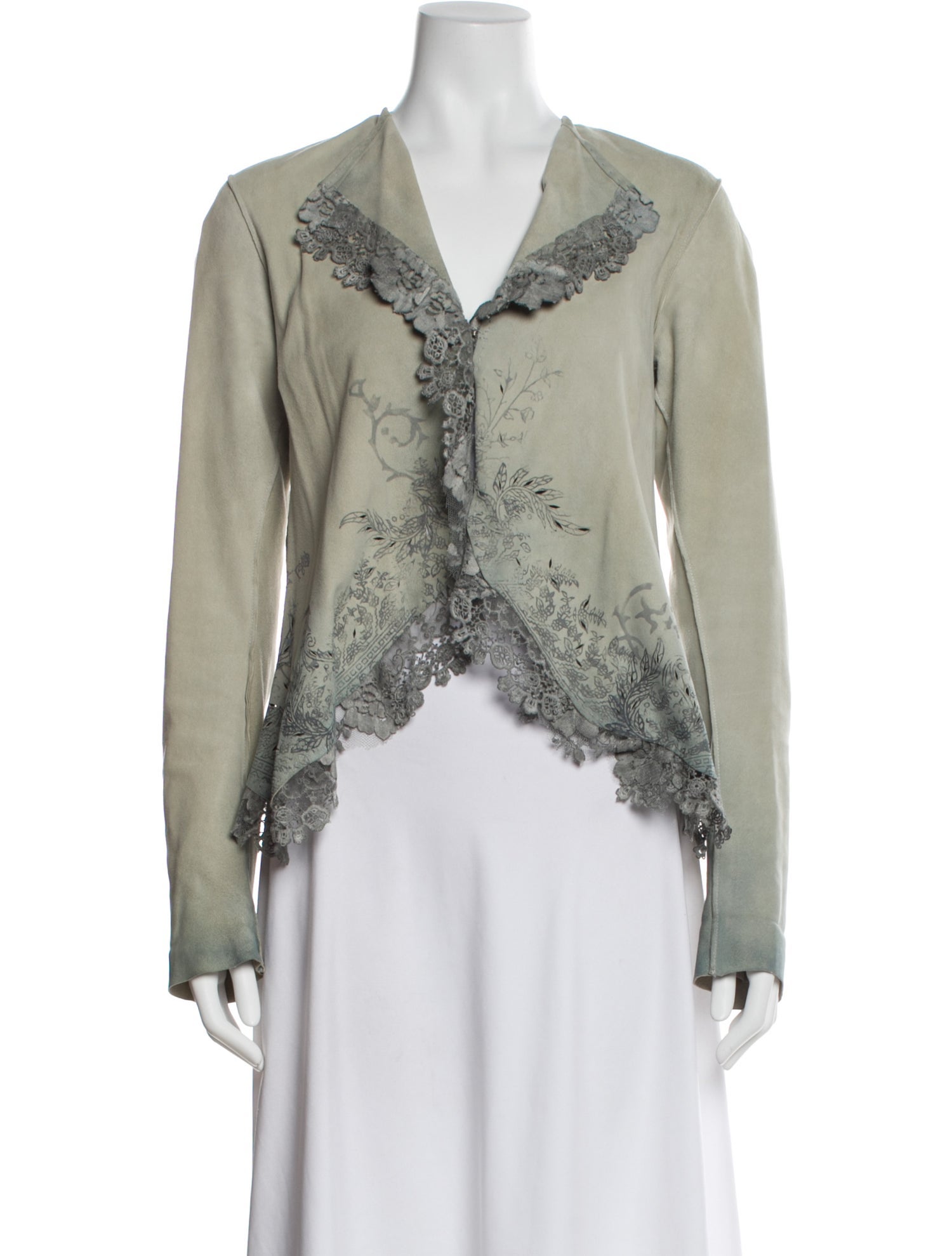 Nigel Preston & Knight Leather Evening Jacket