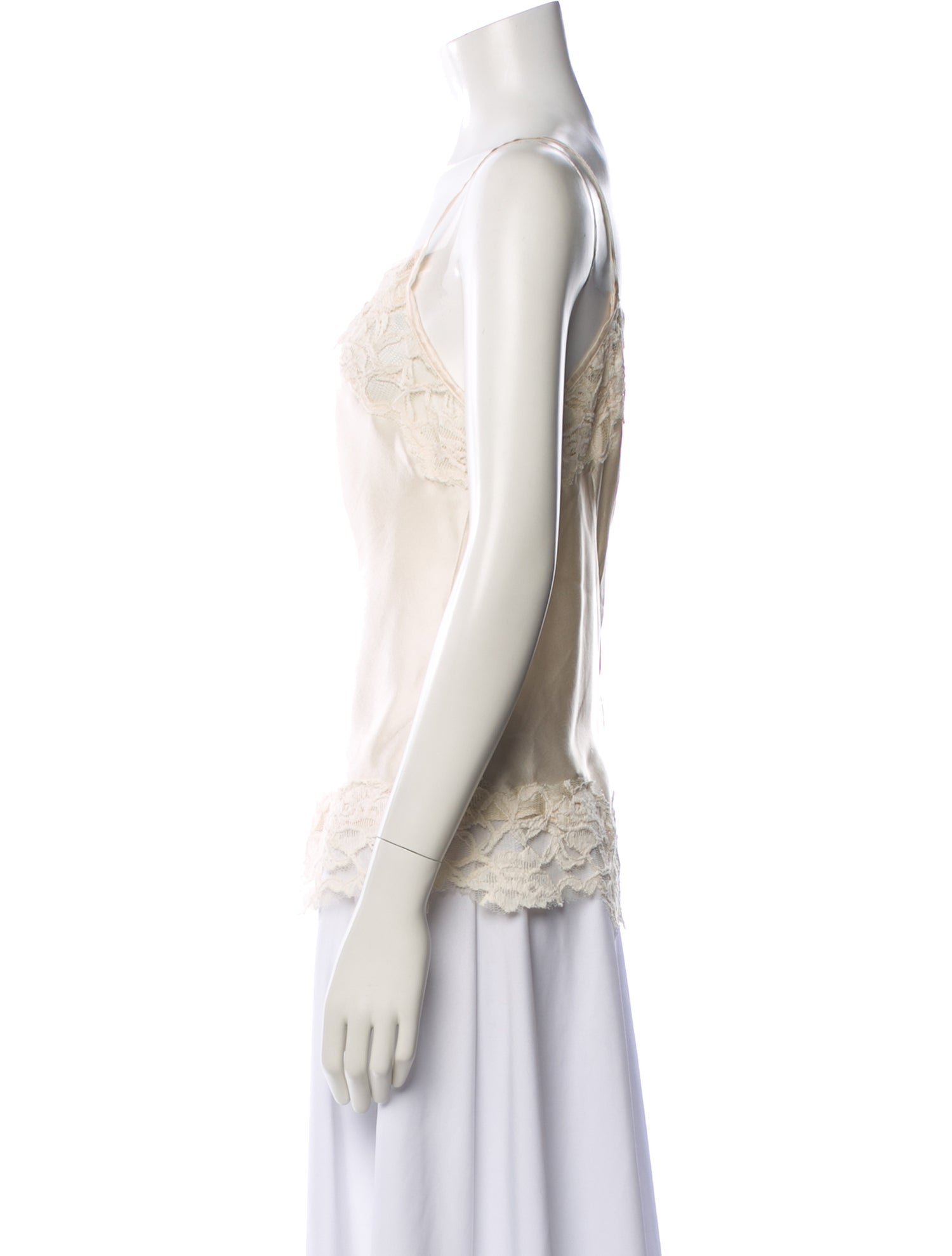 Nigel Preston & Knight Silk Lace Pattern Top