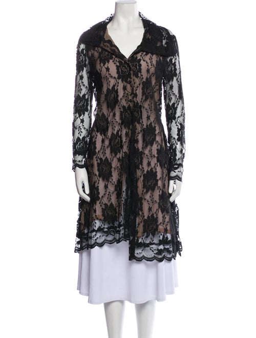 Nigel Preston Nylon Printed Evening Jacket