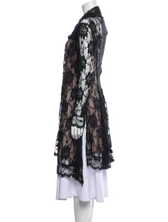 Nigel Preston Nylon Printed Evening Jacket