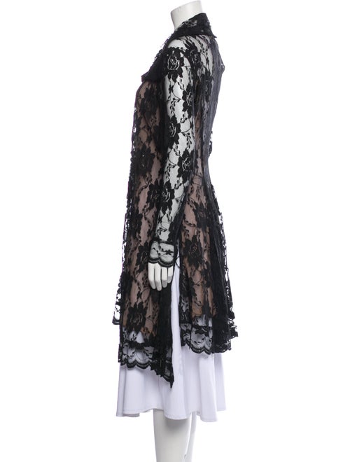 Nigel Preston Nylon Printed Evening Jacket